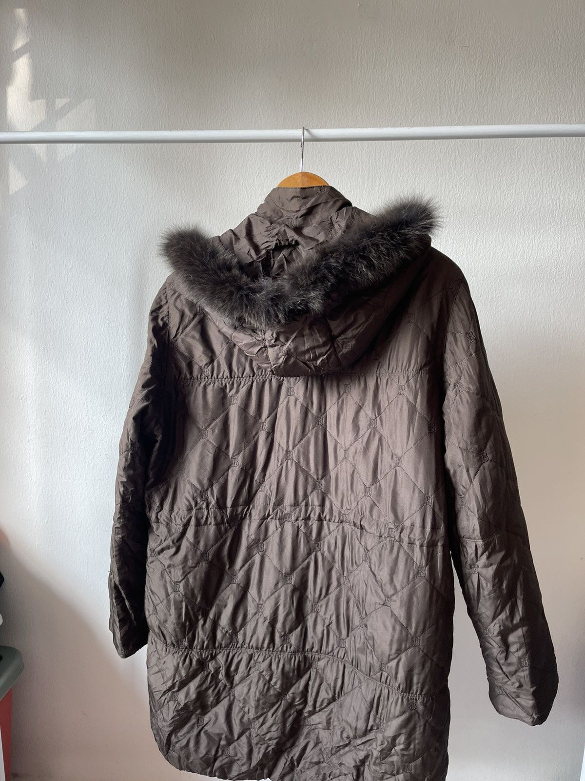 Balmain Vintage Balmain Fur Hoodie Jacket Size US XL / EU 56 / 4 - 11 Thumbnail