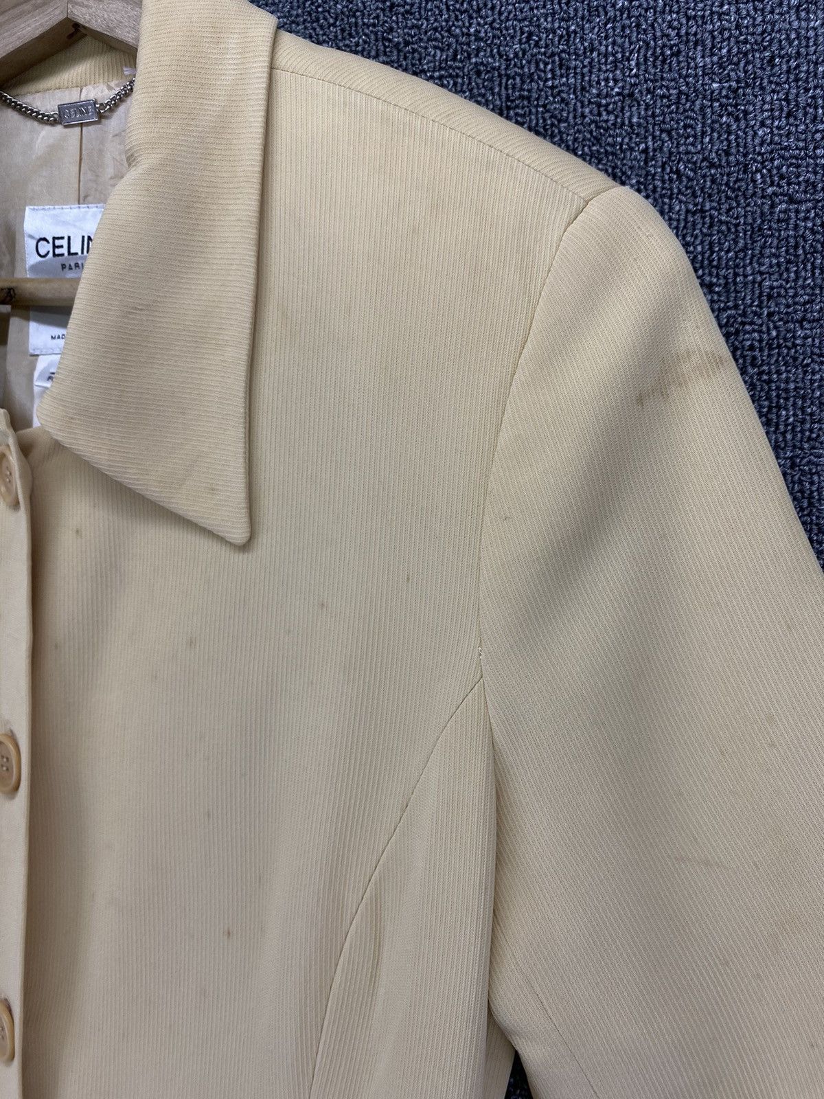 Celine Vintage Celine Paris Shirts Button Up Flannel Size M / US 6-8 / IT 42-44 - 20 Thumbnail