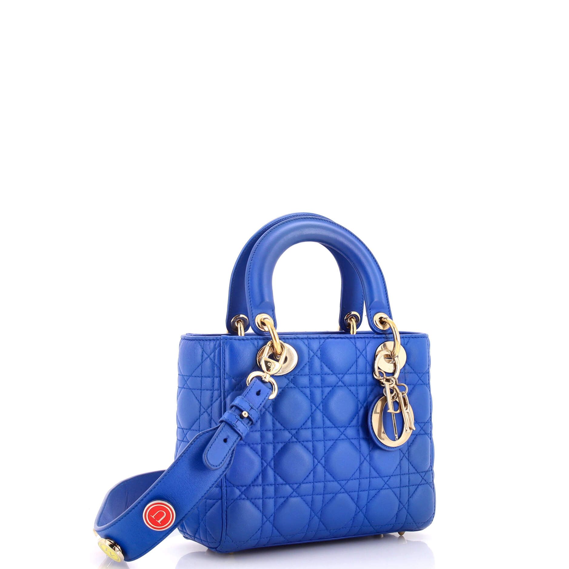 My Lady Dior Bag Cannage Quilt Lambskin