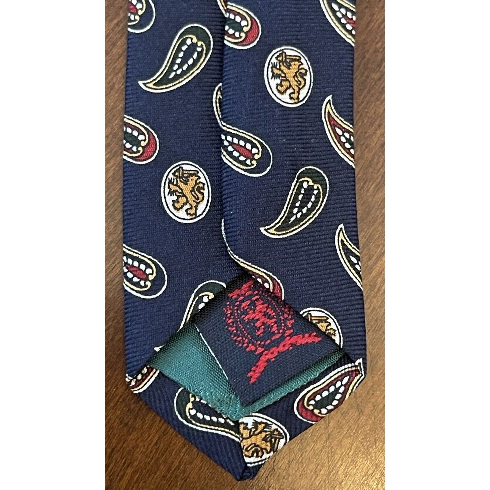 Tommy Hilfiger Tommy Hilfiger 100% Italian Silk Men’s Neck Tie Made In Usa Size ONE SIZE - 8 Thumbnail