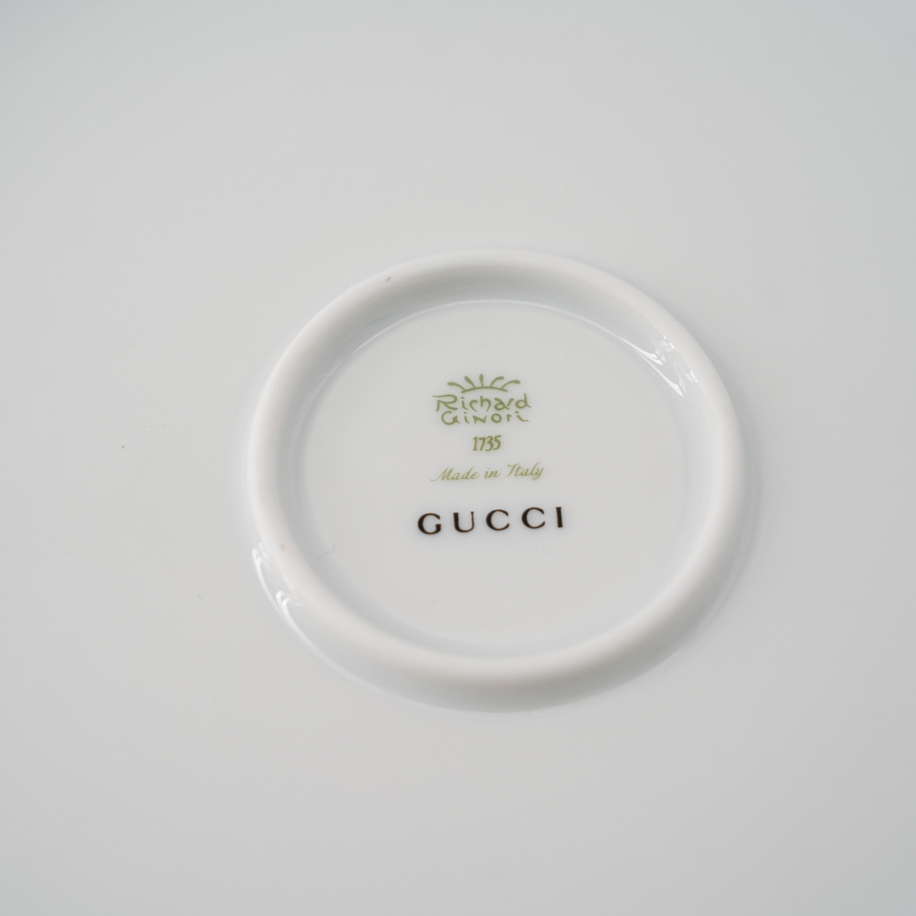 Gucci Gucci Dog Bowl Geometric G Water Food Porcelain Red BLue 9 Size ONE SIZE - 5 Thumbnail