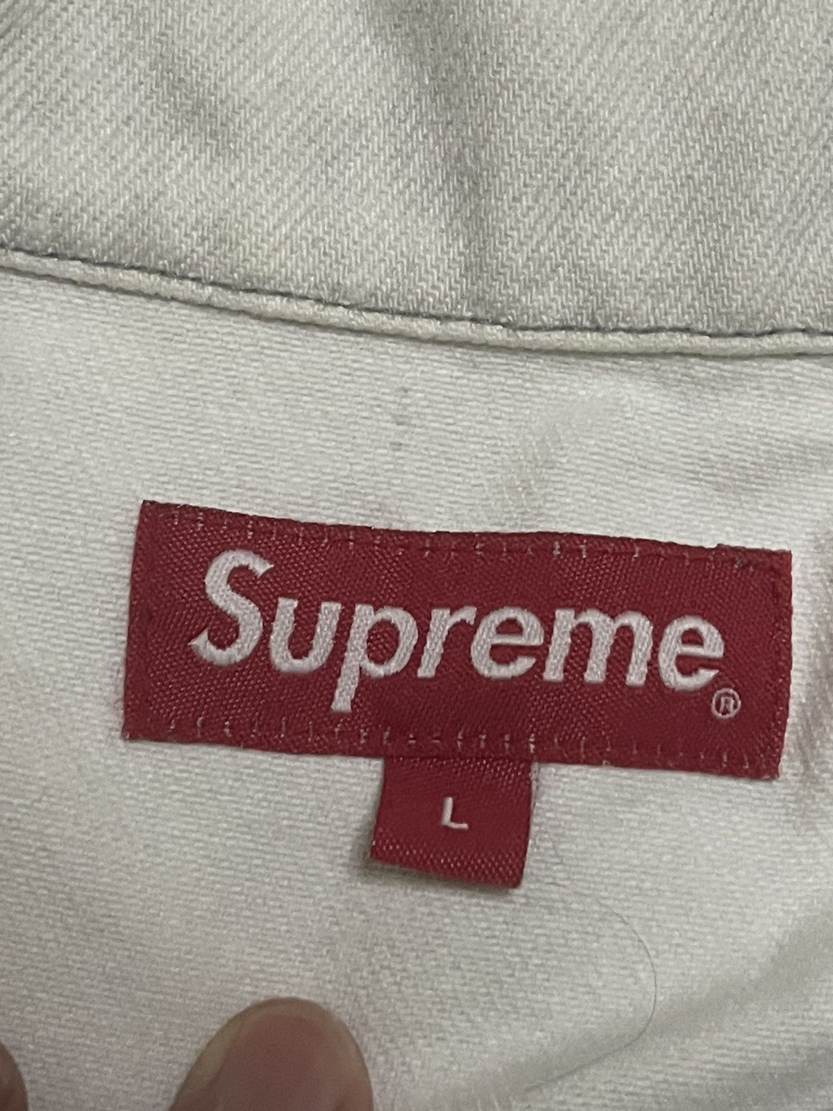 Supreme Supreme mike Kelly AhhYouth! Work denim trucker jacket Size US L / EU 52-54 / 3 - 3 Thumbnail