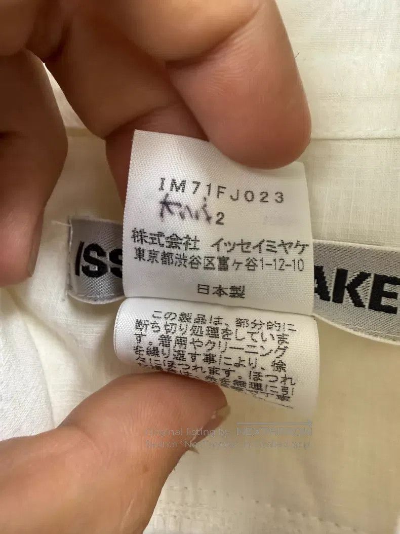 Issey Miyake Issey Miyake Size 2 Dyed floral collar ribbon sleeveless ve Size M / US 6-8 / IT 42-44 - 4 Thumbnail