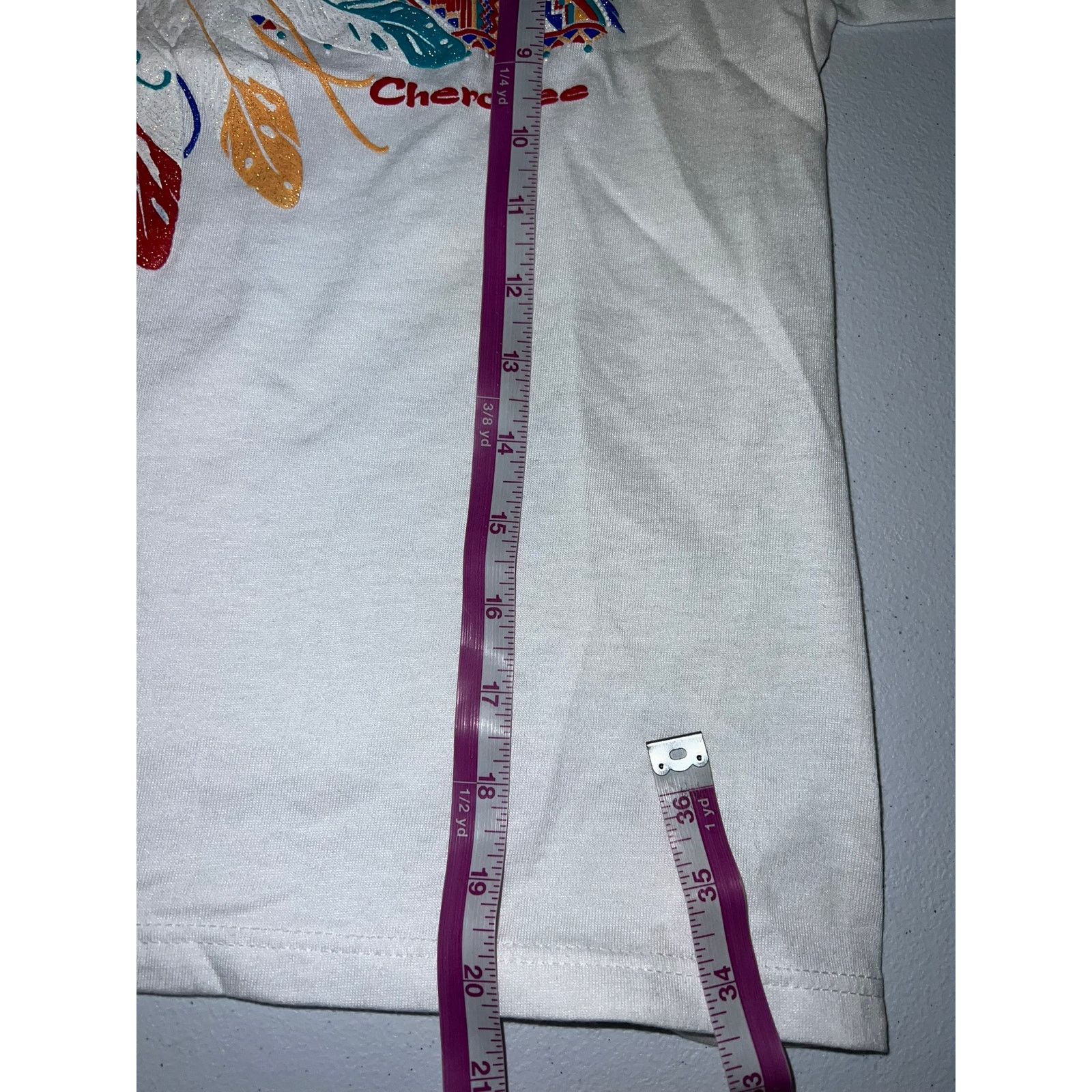 Jerzees 90s Youth Cherokee Native American Feather Shirt Tee Kid's M Size M / US 6-8 / IT 42-44 - 11 Thumbnail