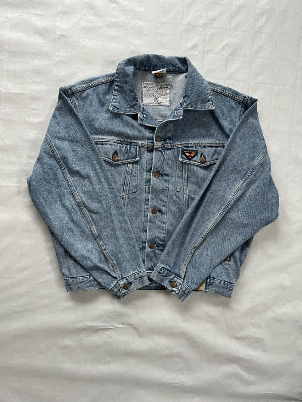 Avirex Avirex USA Made in Italy Denim Jacket – Flight Spec – Size L Size US L / EU 52-54 / 3 - 1 Thumbnail