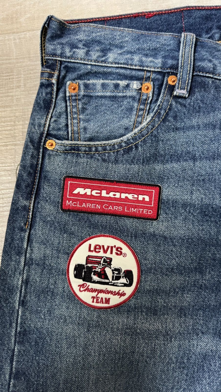 Levi's Levi’s McLaren 501 Size US 30 / EU 46 - 2 Thumbnail