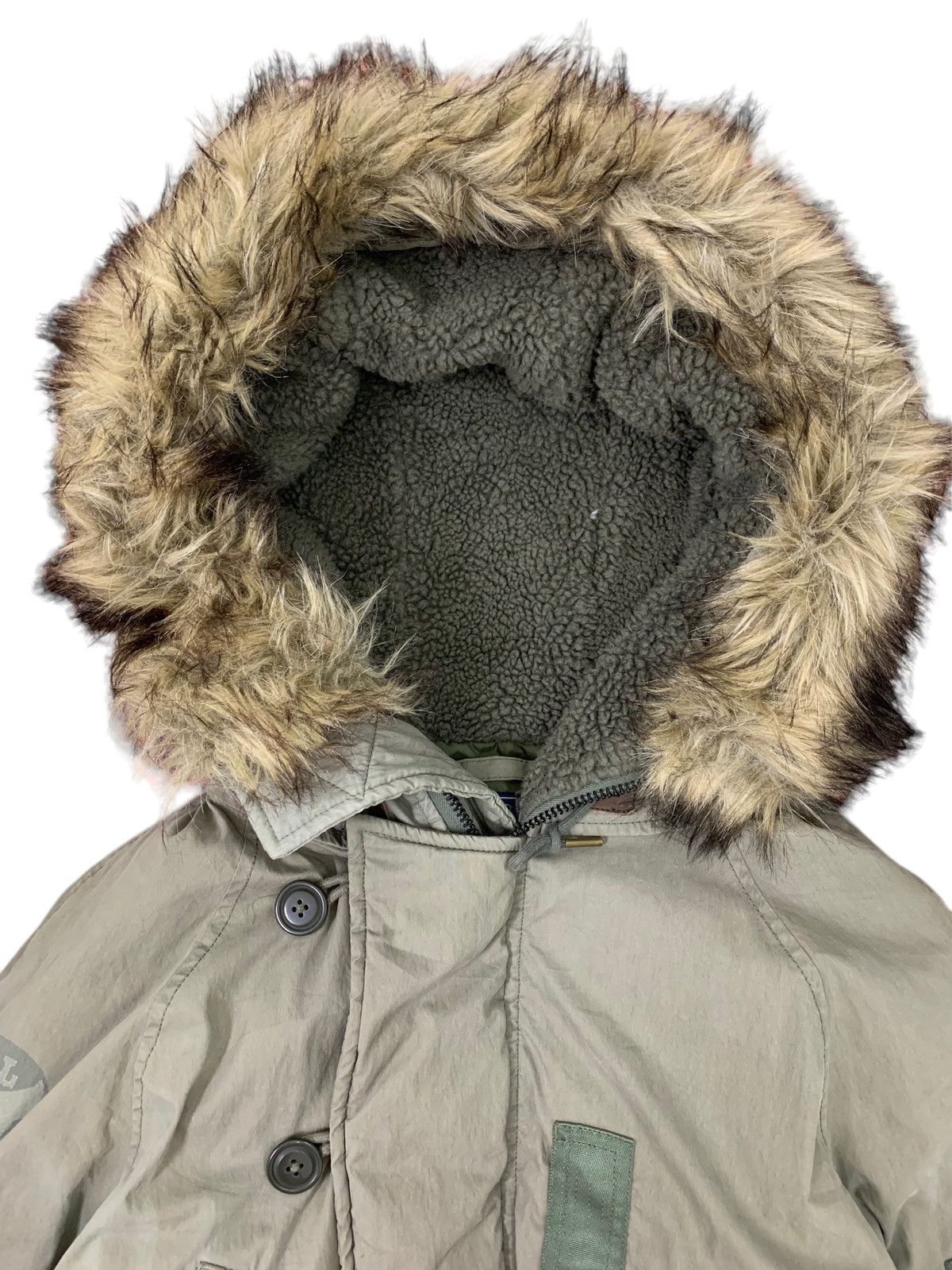 Polo Ralph Lauren N3B 750 Down Faux Fur Snorkel Parka