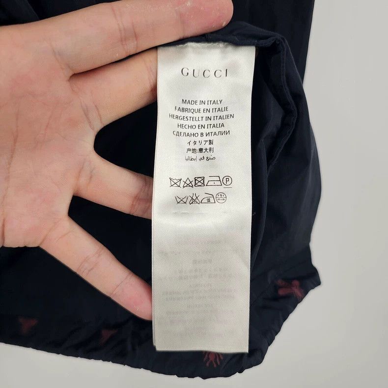 Gucci Gucci Bee Hooded Windbreaker Jacket-2505 Size US M / EU 48-50 / 2 - 4 Thumbnail