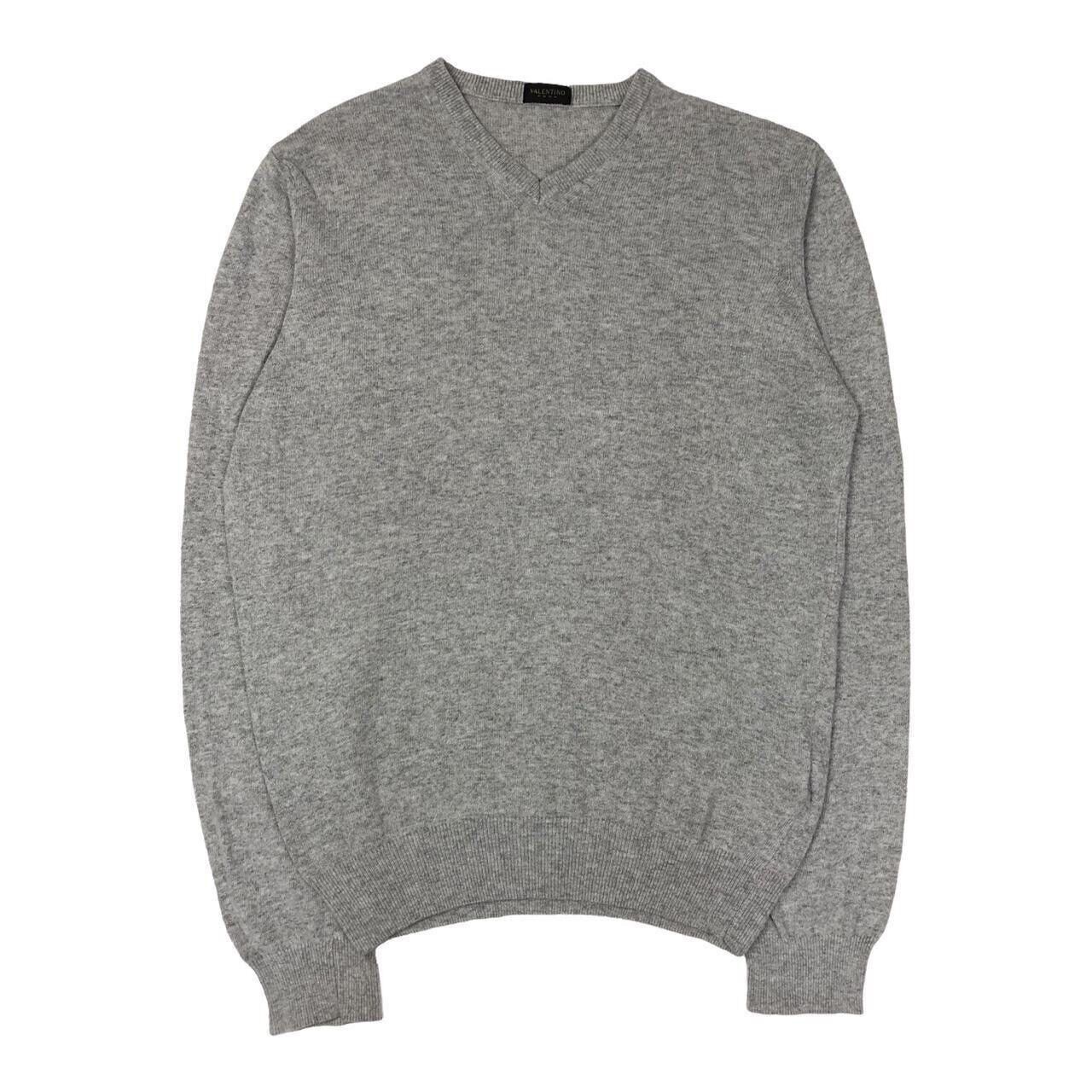 Valentino Valentino Roma Jumper V Neck Wool Vintage Luxury Sweater M Size US M / EU 48-50 / 2 - 1 Thumbnail
