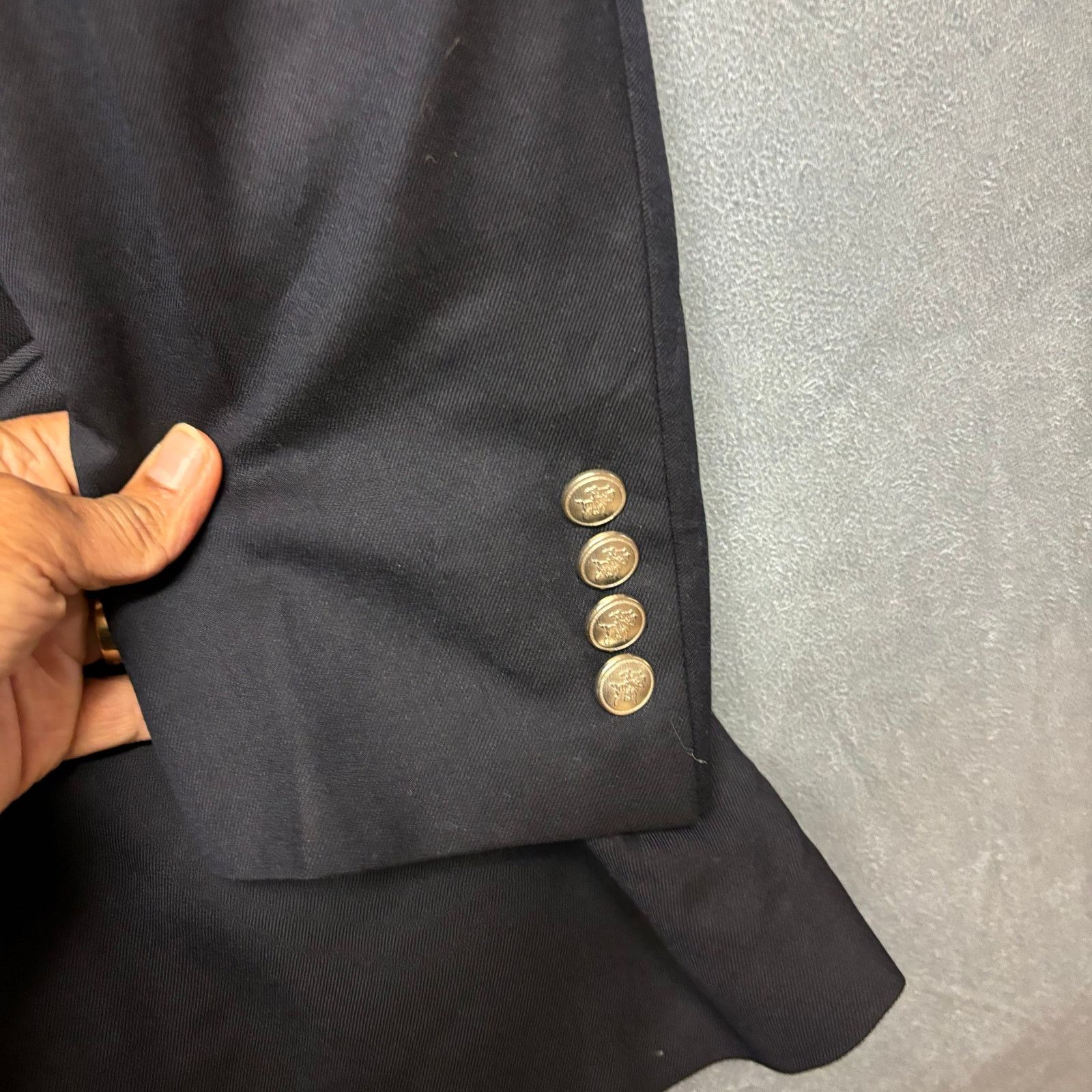 Hart Schaffner Marx Vintage Hart Schaffner Marx Blazer Wool Cashmere Blend 41R Size 40R - 14 Thumbnail
