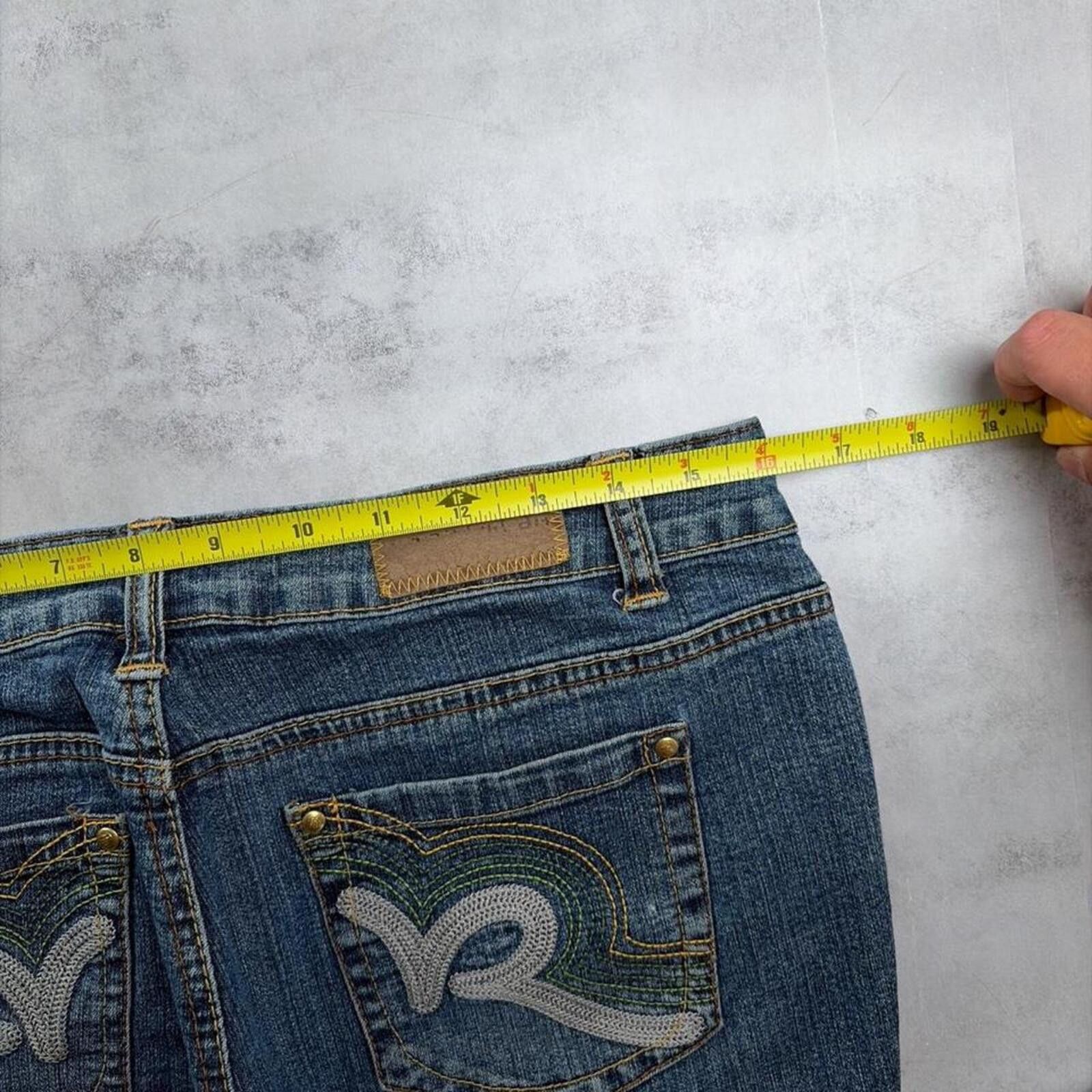 Rocawear Y2K Blue Rocawear Grunge Skater Mini Denim Shorts Size 30" / US 8 / IT 44 - 6 Thumbnail