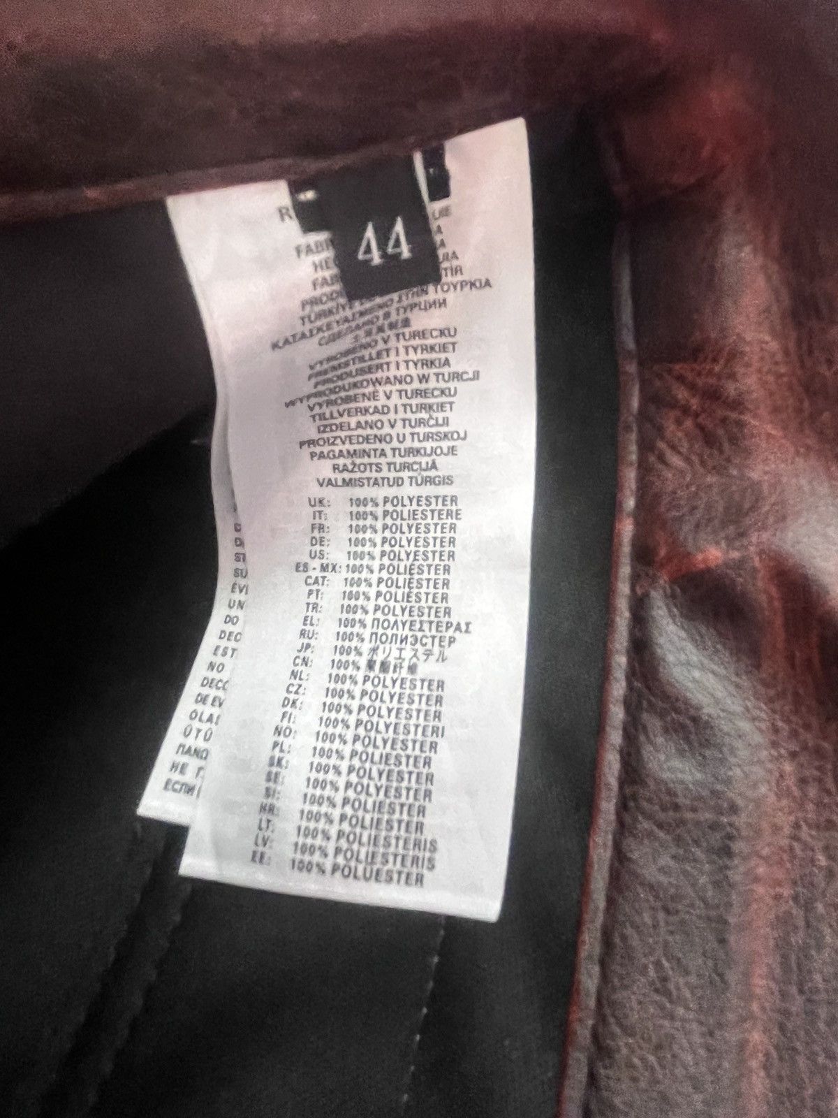 Diesel Diesel P-Revol 0LHAM Pants Coated Pleather New 44EU-28US Size US 28 / EU 44 - 5 Thumbnail