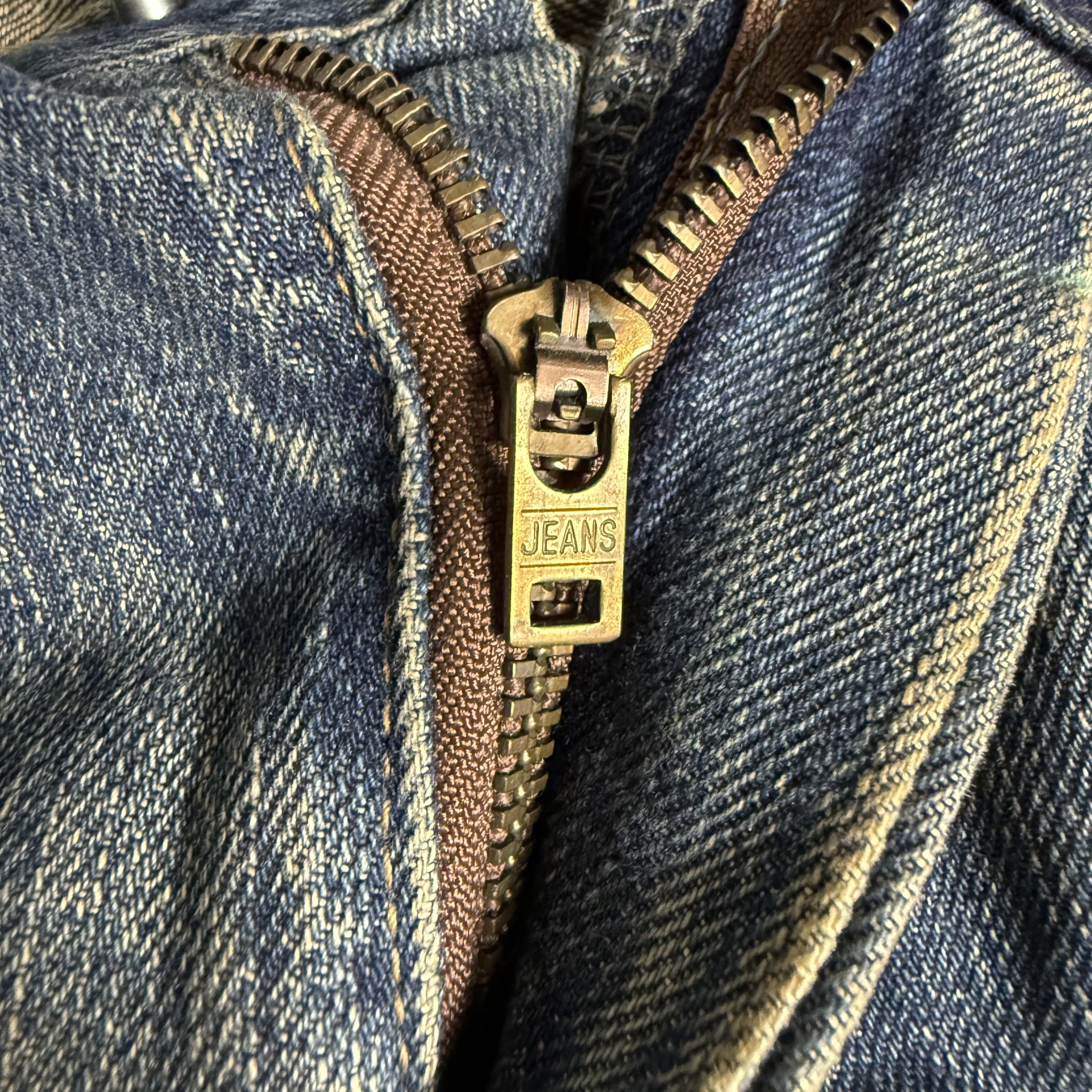 If Six Was Nine 🔥RARE🔥Denim Craft Japan Ripped Bootcut Selvedge Jeans Size US 32 / EU 48 - 7 Thumbnail
