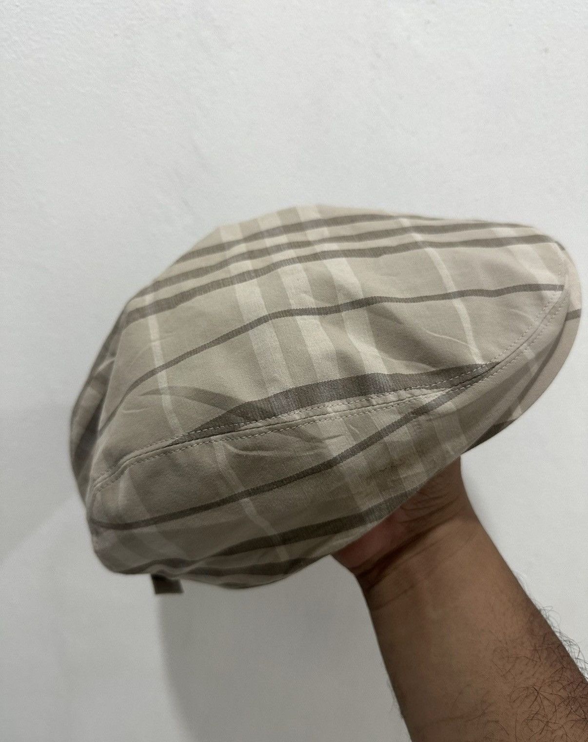 Burberry VTG Burberry Golf Nova Checked Hat Size ONE SIZE - 4 Thumbnail
