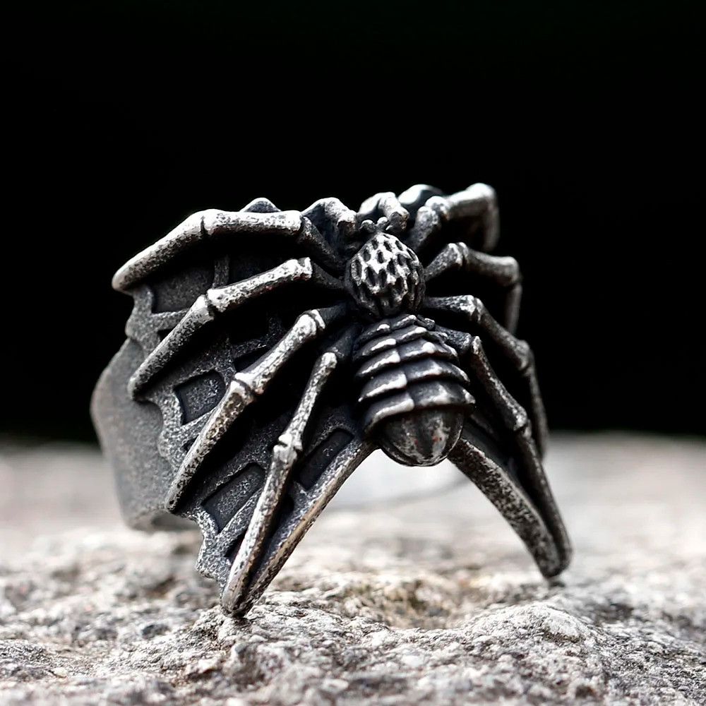 Jewelry Spider Ring Streetwear Jewelry Fashion Gift Size ONE SIZE - 4 Thumbnail