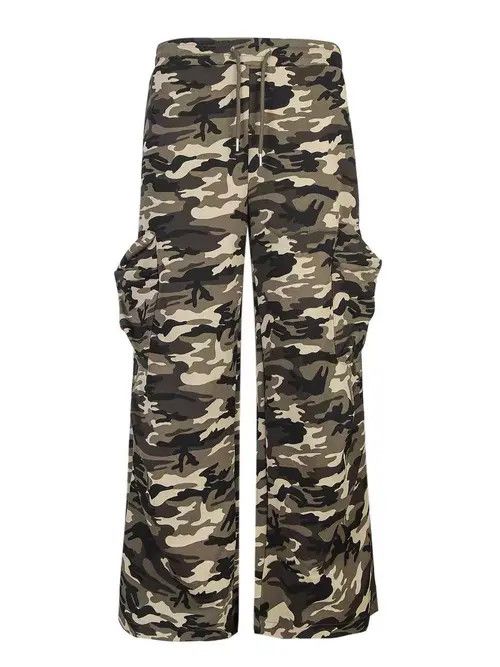 VIBE Retro High Street Hip Hop Leopard Print Loose Casual Pants Size US 30 / EU 46 - 7 Thumbnail