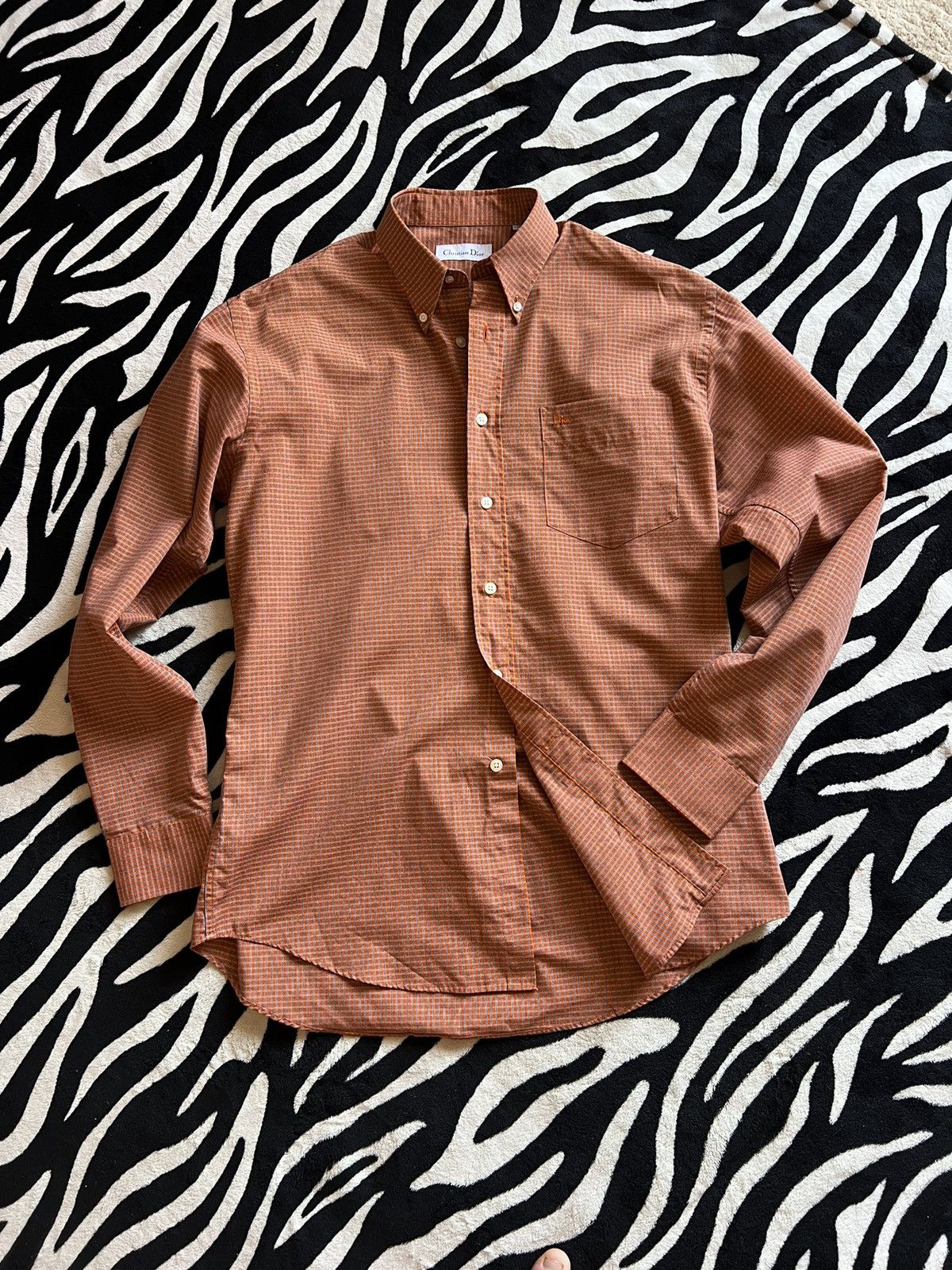 Christian Dior Monsieur × Dior × Vintage Christian Dior check shirt vintage Size US M / EU 48-50 / 2 - 2 Thumbnail
