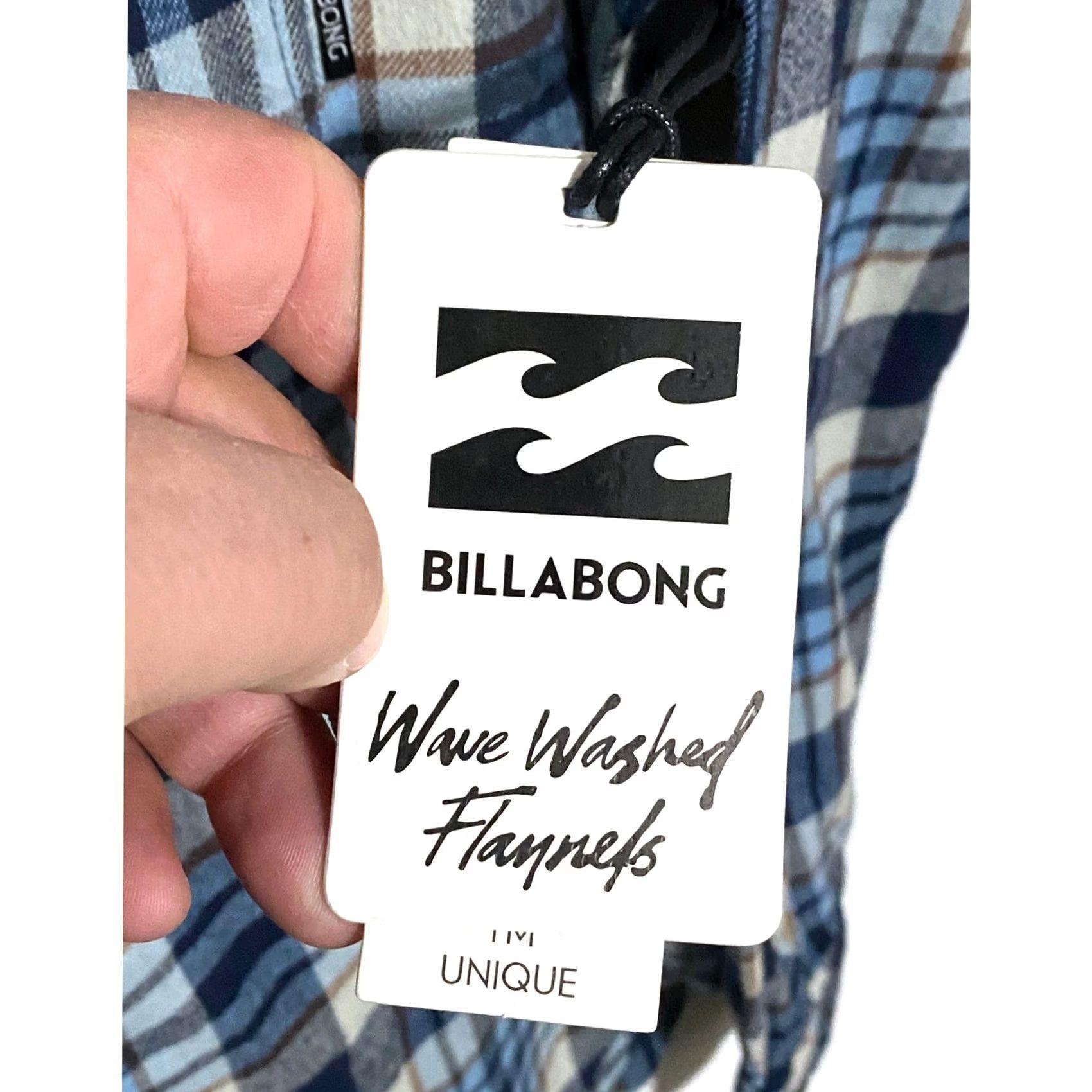 Billabong VINTAGE Billabong Wave Washed Flannel Core Fit Shirt Mens S Coastline Plaid Western NWT Size US S / EU 44-46 / 1 - 6 Thumbnail
