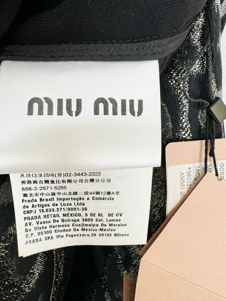 Prada Miu Miu Leopard Print ALine Skirt-2506 Size 37" - 3 Thumbnail