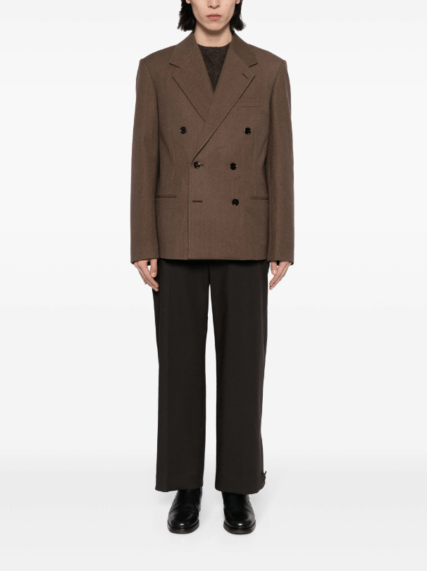 Lemaire BNWT AW23 LEMAIRE DOUBLE-BREASTED TWILL JACKET 50 Size US M / EU 48-50 / 2 - 13 Thumbnail