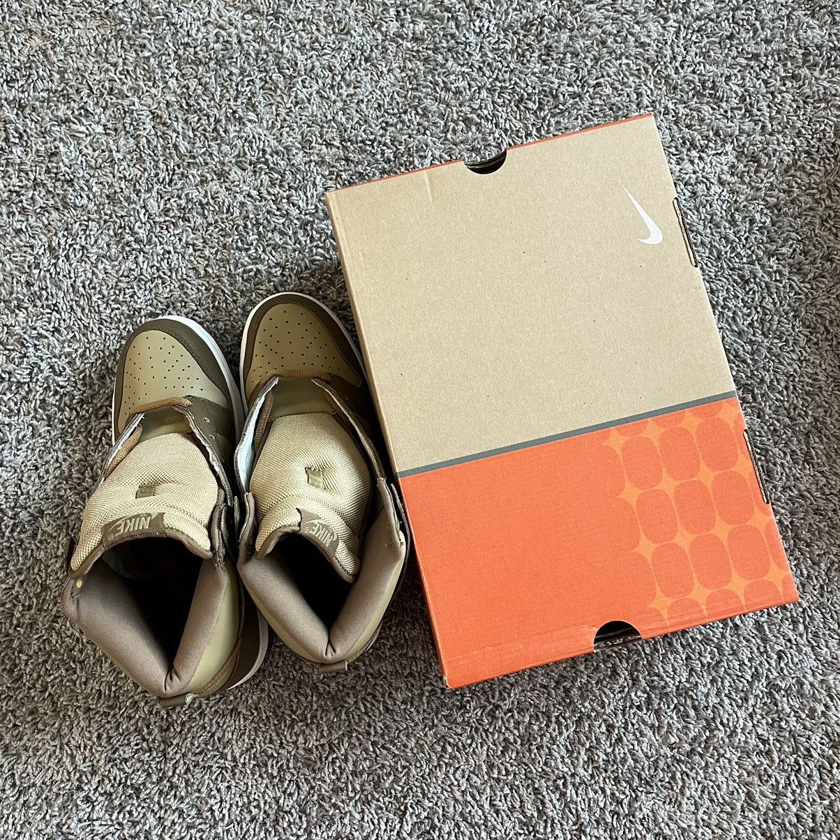 Nike 2003 Nike Dunk High Maple Taupe NEW Size 9 Size US 9 / EU 42 - 8 Thumbnail