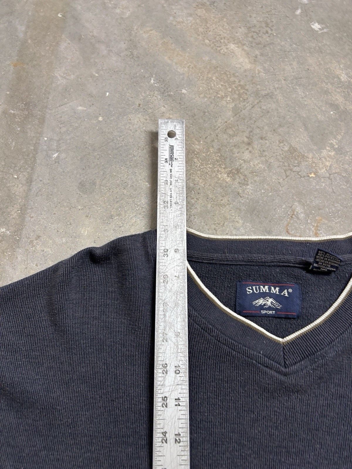 Other Vintage Y2K Summa Basic Retro Preppy Long Sleeve Shirt Size US L / EU 52-54 / 3 - 3 Thumbnail