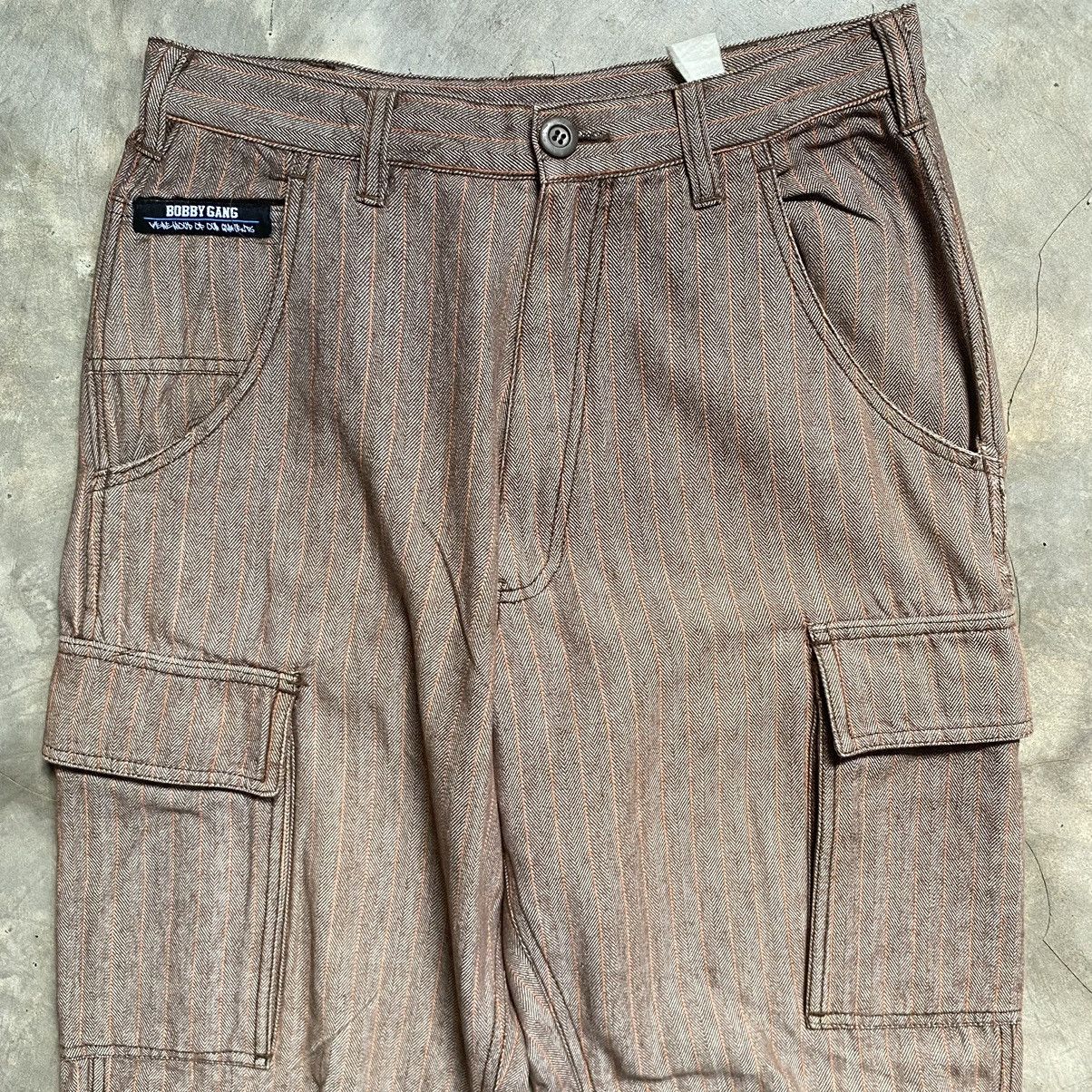 Rap Tees 2000s Bobby Gang Hiphop Style Cargo Pants Size US 29 - 4 Thumbnail