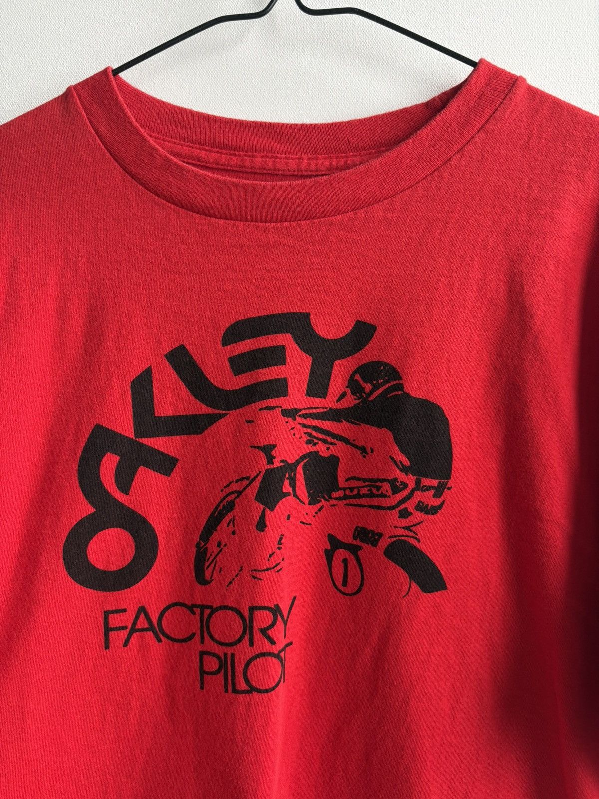 Oakley Vintage Streetwear Oakley Motorcycle Racing T-shirt Size US XXL / EU 58 / 5 - 2 Thumbnail