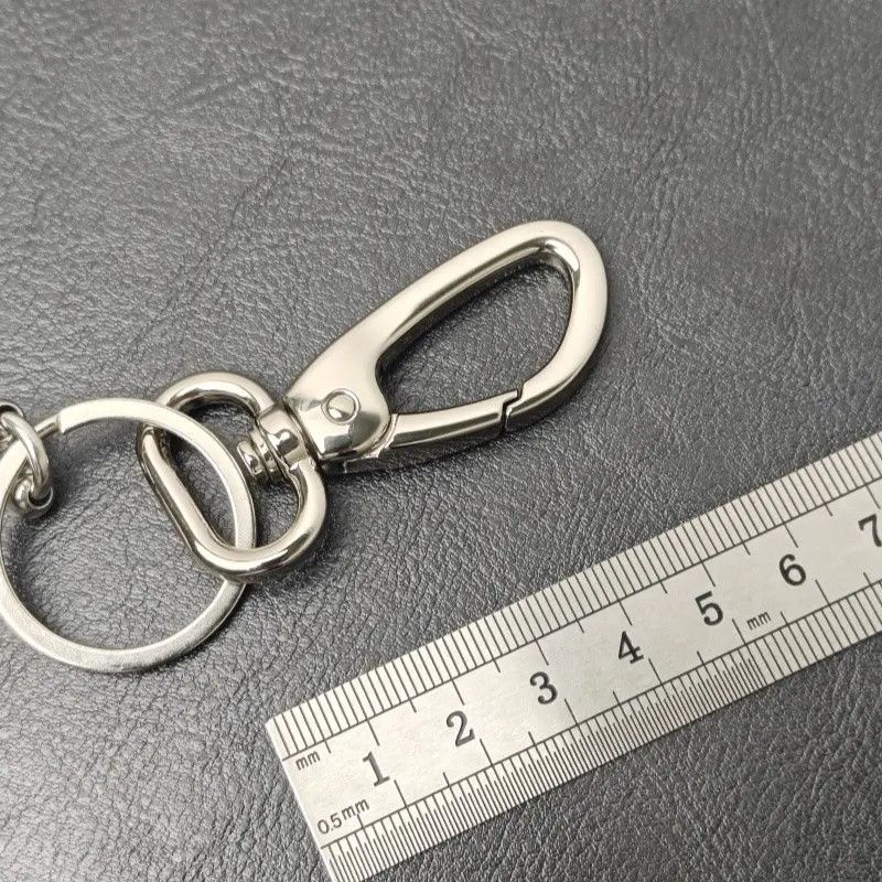 Jewelry Punk Waist Pants Chain Wallet Chain Keychain Size ONE SIZE - 8 Thumbnail