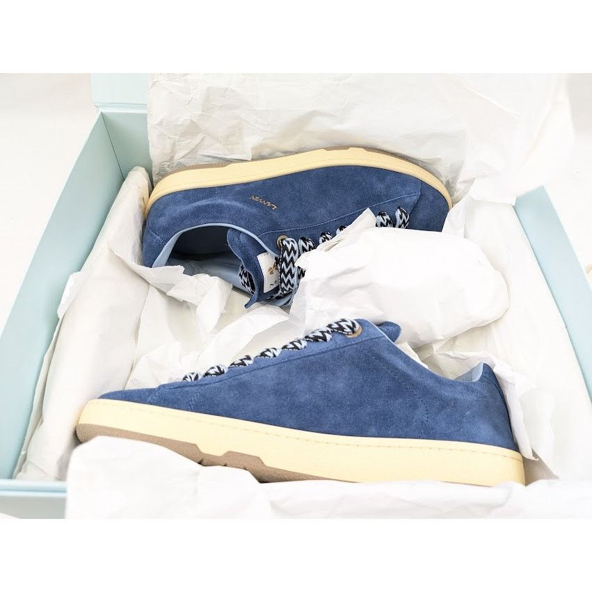 Lanvin o1rshd1 Curb Lite Low-Top Sneakers in Cornflower Size US 10 / EU 43 - 21 Thumbnail