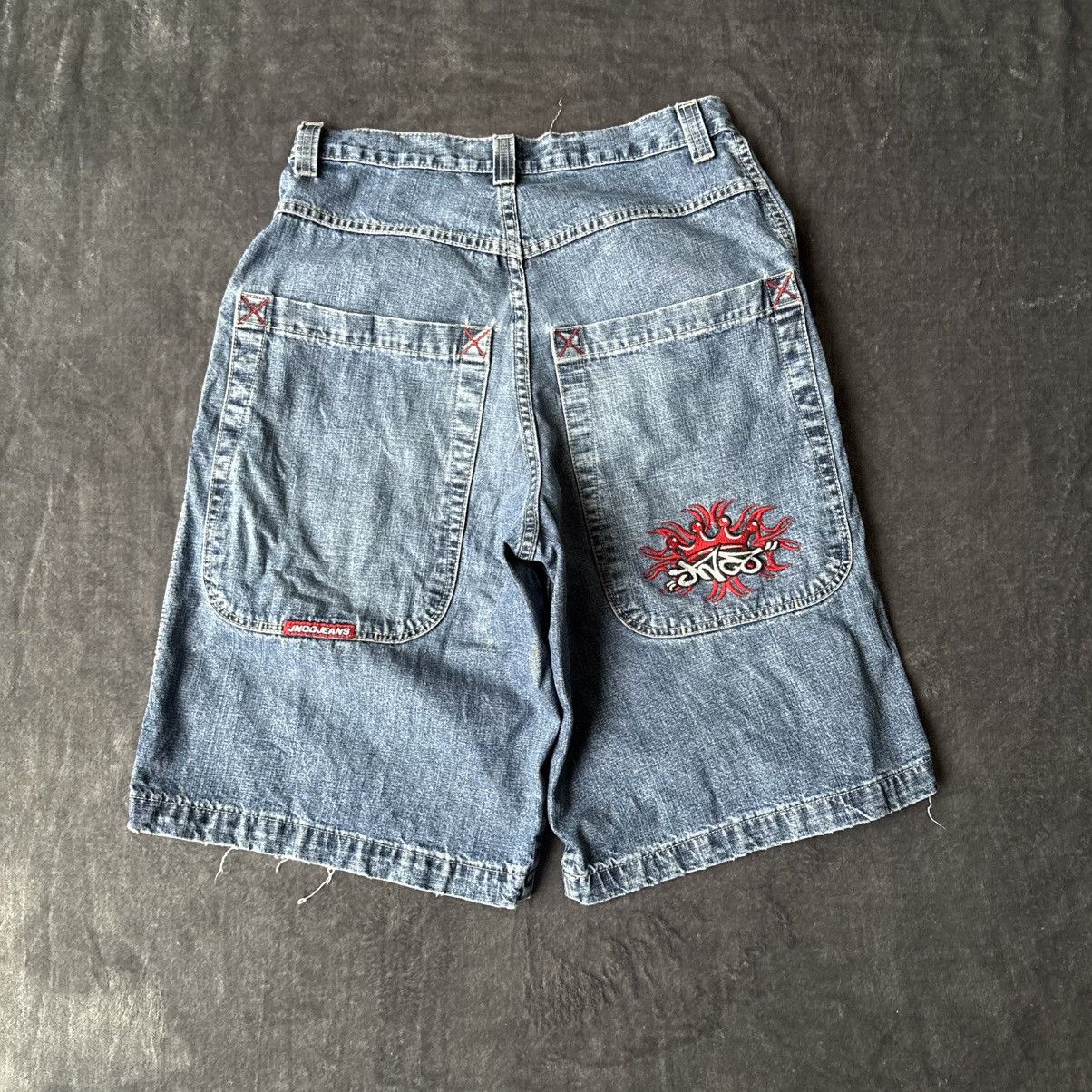 JNCO JNCO TRIBALS LOGO JORT Size US 32 / EU 48 - 1 Thumbnail