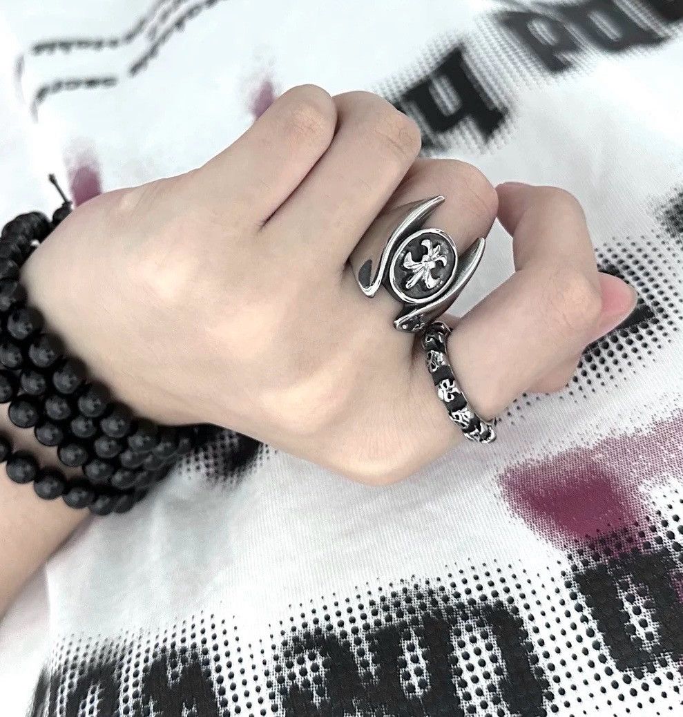 Japanese Brand × Jewelry Retro punk rave gothic ring Size ONE SIZE - 1 Thumbnail