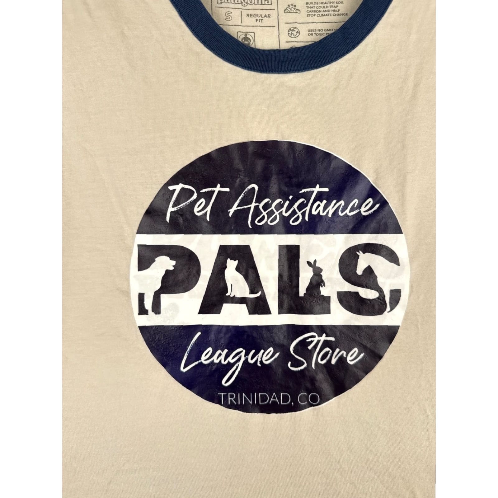 Patagonia Patagonia Shirt Women S Ivory Short Sleeve Crew Neck 100% Cotton Pals Store Vintage? No Size S / US 4 / IT 40 - 6 Thumbnail