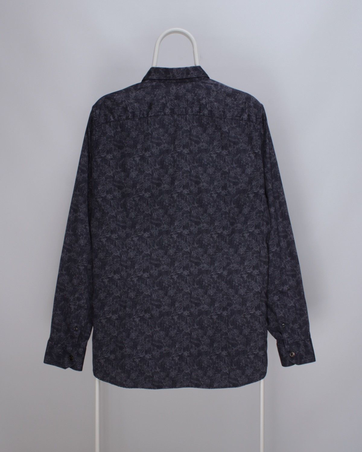 Designer × Ted Baker TED BAKER Marais Floral Geo Printed Long Sleeve Button Shirt Size US M / EU 48-50 / 2 - 13 Thumbnail