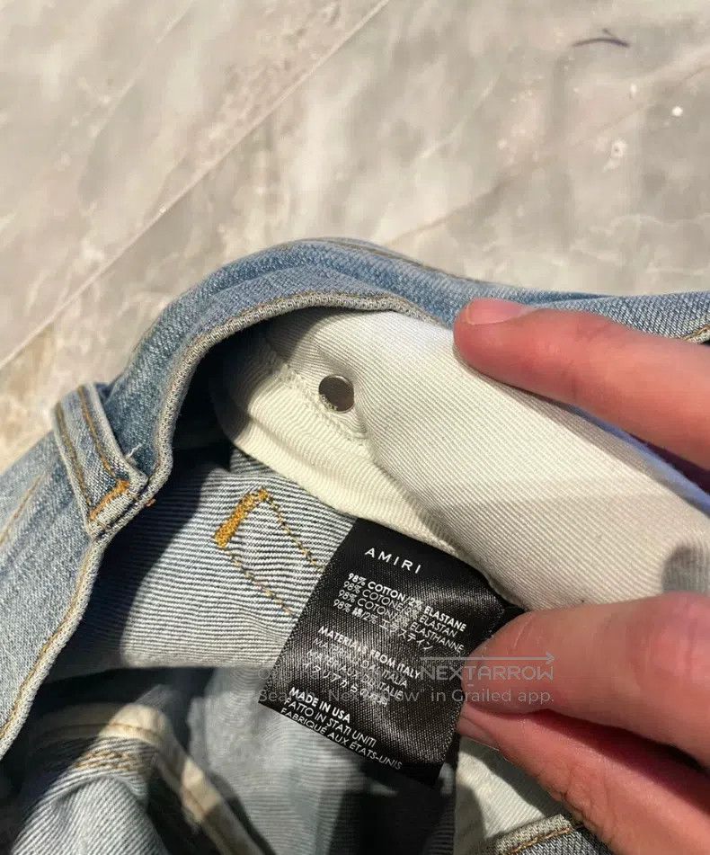 Amiri Amiri jeans Size US 32 / EU 48 - 4 Thumbnail