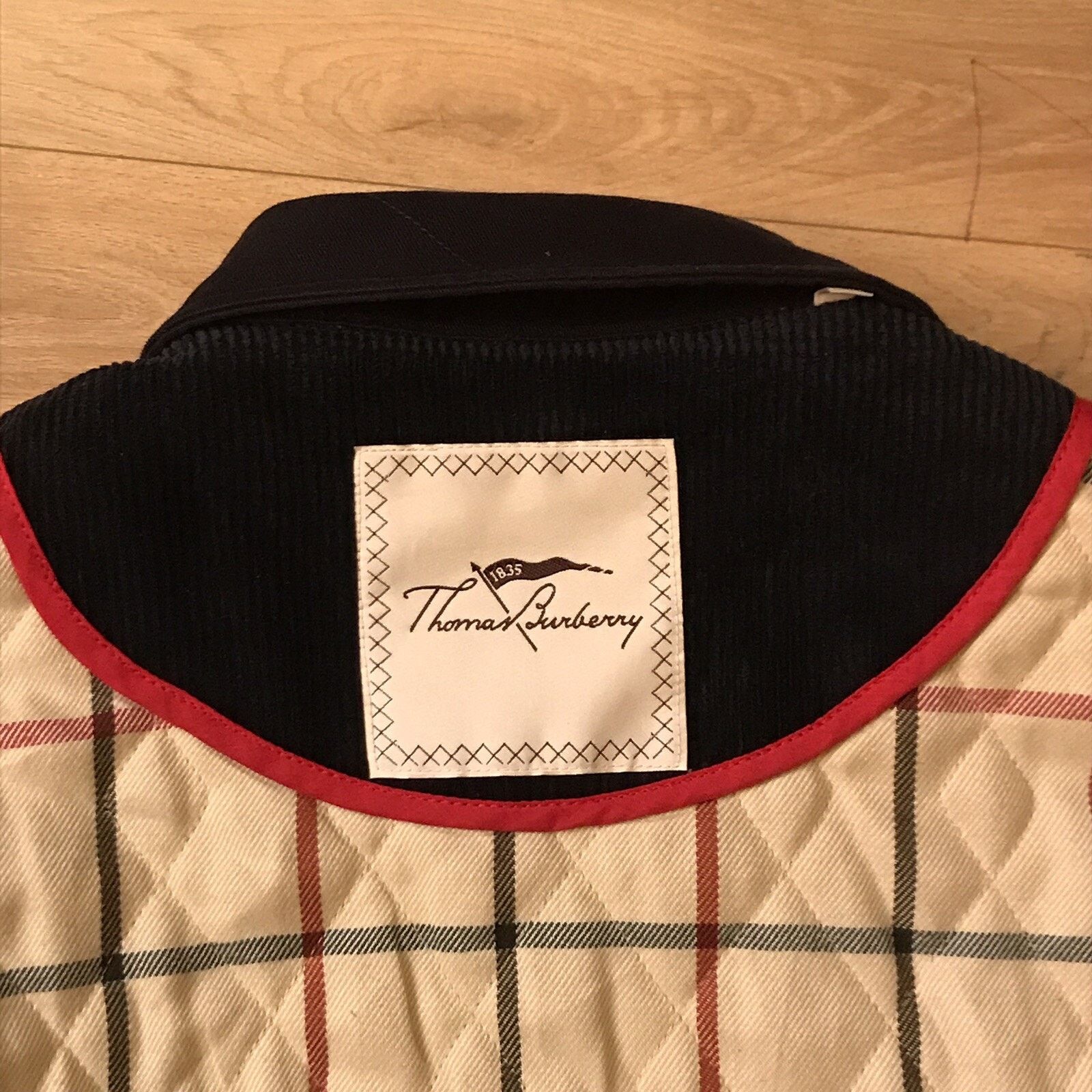 Burberry VINTAGE THOMAS BURBERRY corduroy jacket winter cotton women Size M / US 6-8 / IT 42-44 - 16 Thumbnail