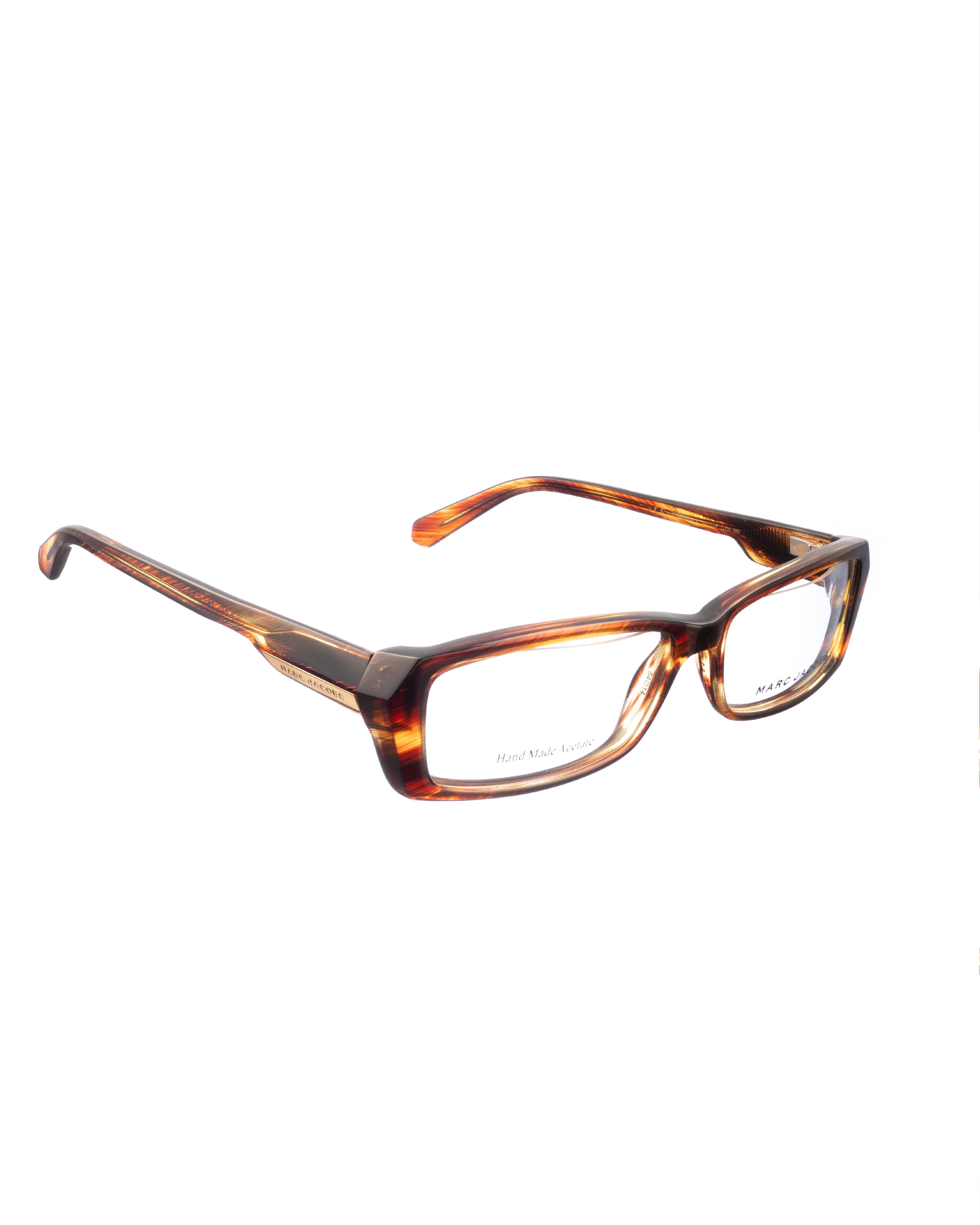 Marc Jacobs Marc Jacobs 00s Rectangular Brown Glasses Size ONE SIZE - 2 Thumbnail