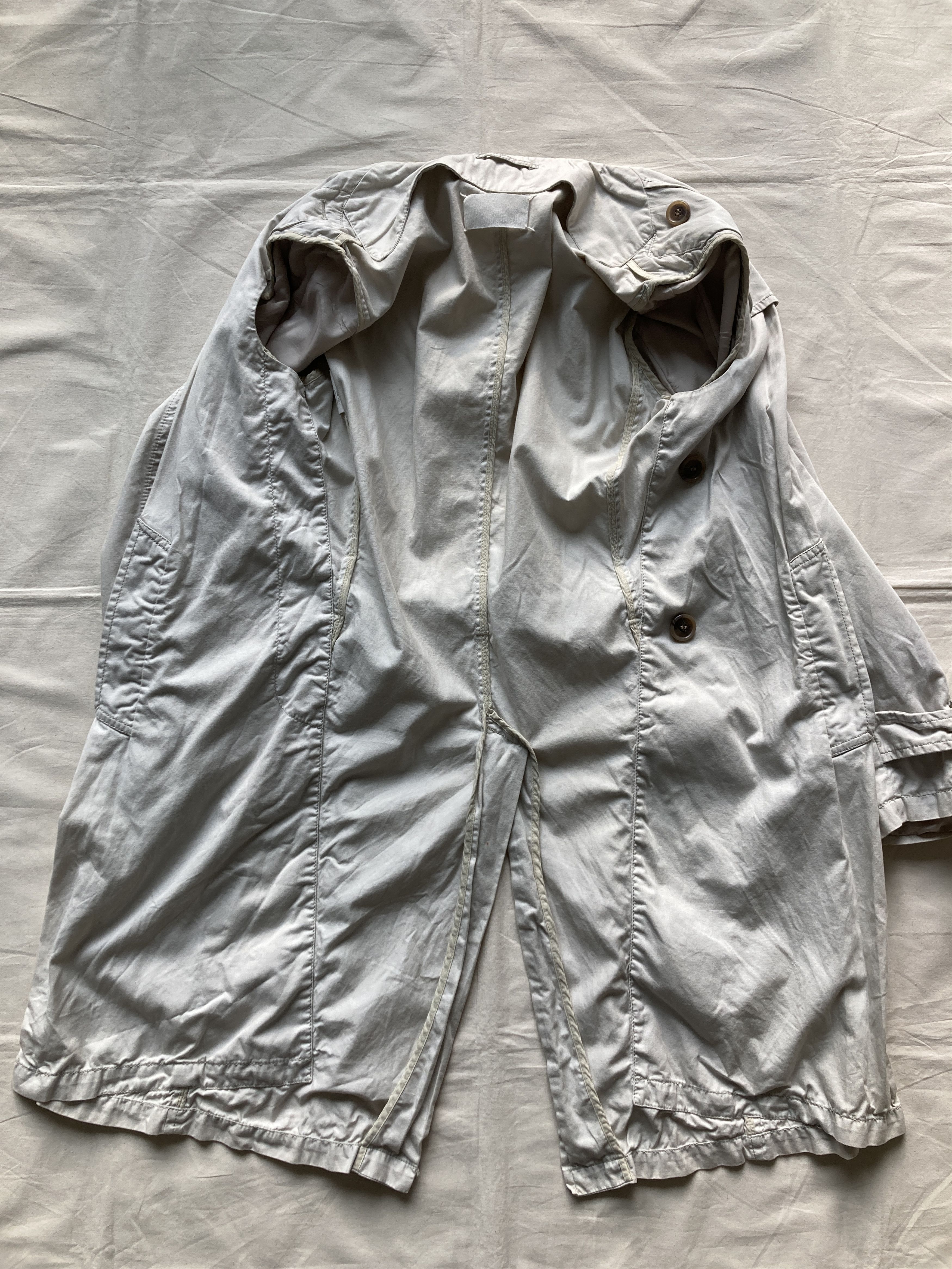 Maison Margiela SS2001 Archive Folded Trench Coat Size M / US 6-8 / IT 42-44 - 10 Thumbnail