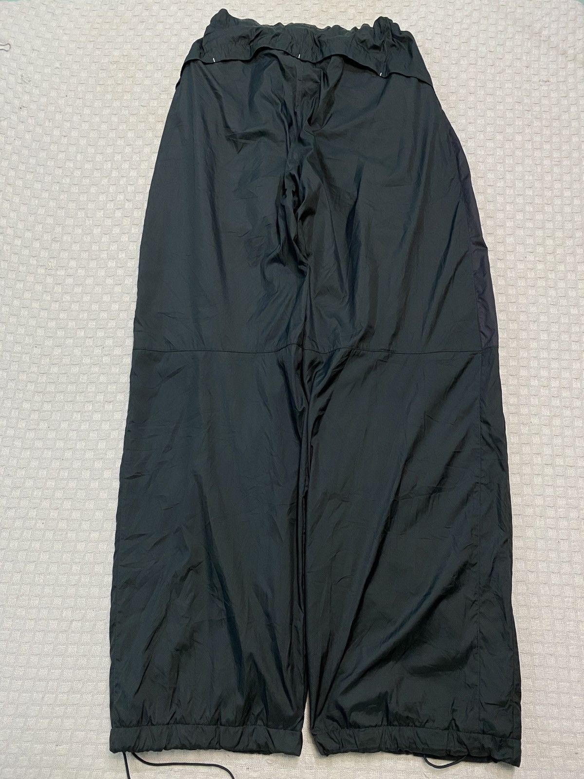 Carhartt Wip × Nike 💥 VINTAGE NIKE BAGGY NYLON 90S WIDE LEG TRACK PANTS Y2K Size US 30 / EU 46 - 10 Thumbnail