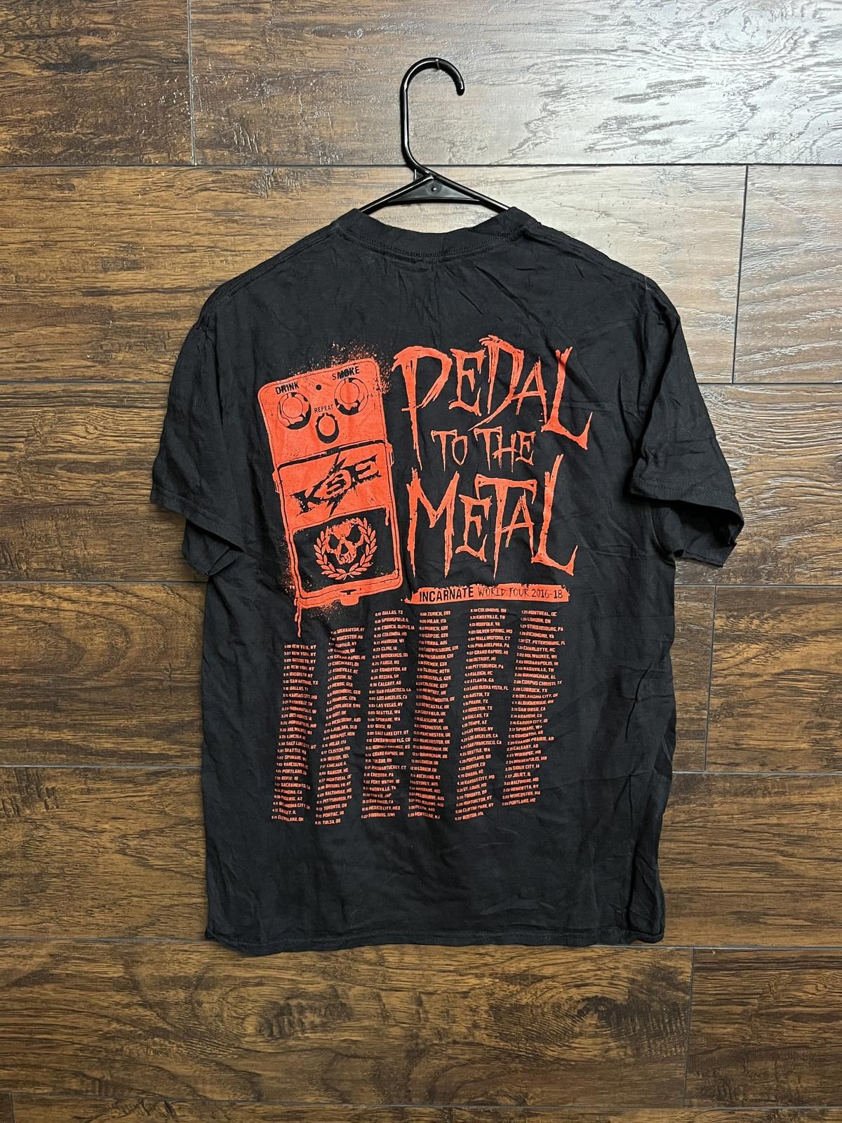 Designer KillSwitch Engage T-shirt Incarnate Tour 2016-18 Tee -M Size US M / EU 48-50 / 2 - 2 Thumbnail