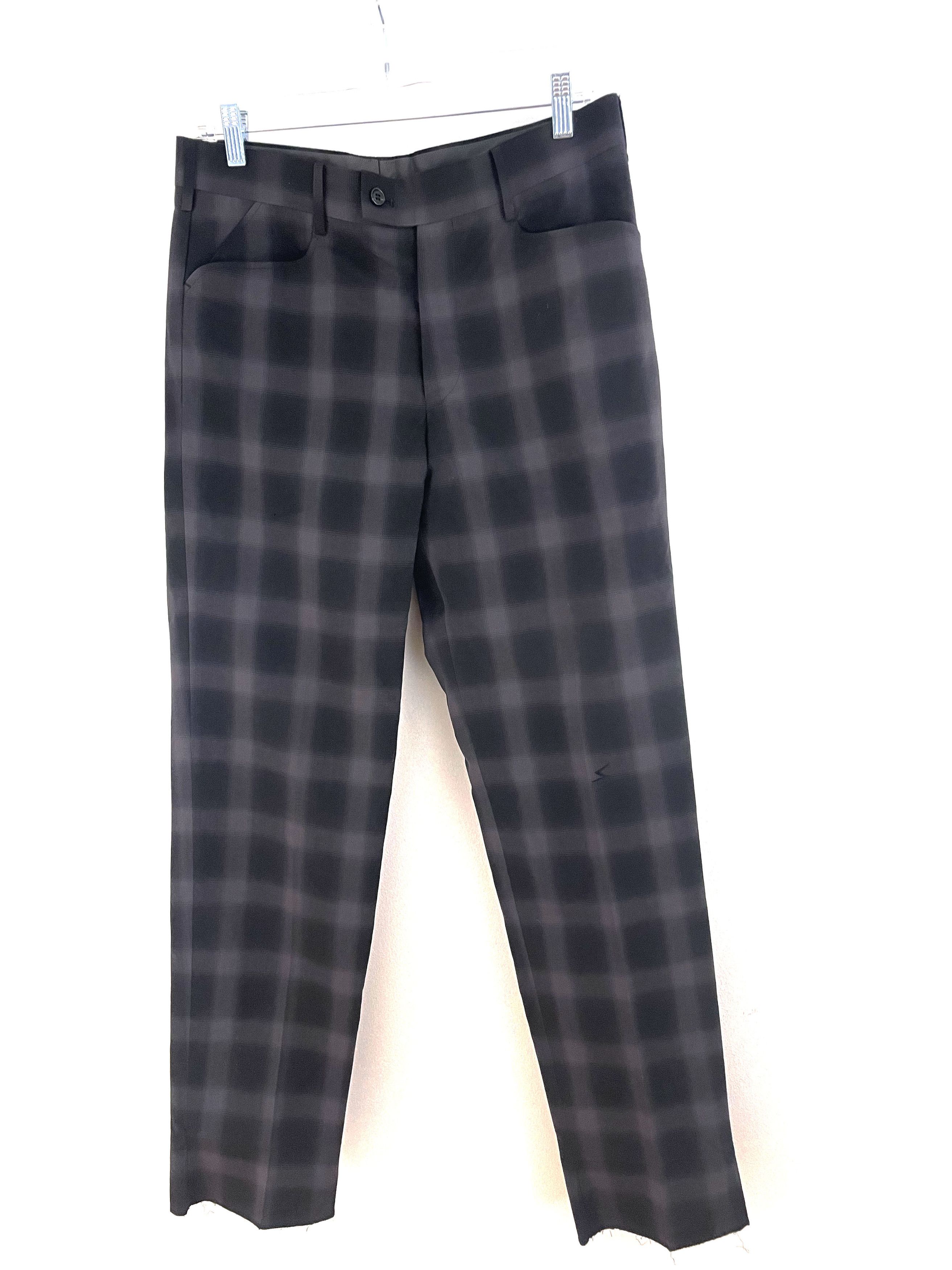 Undercover SS09 Checkered Lightning Bolt Pants Size US 32 / EU 48 - 2 Thumbnail