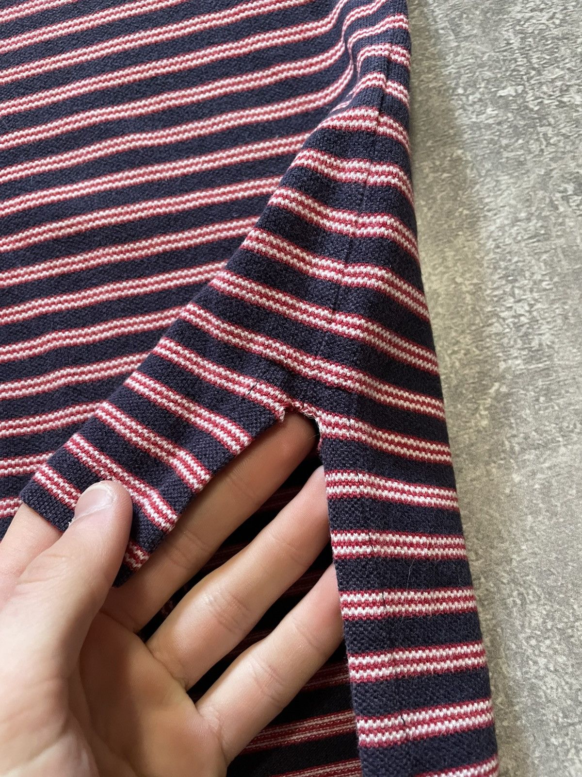Polo Ralph Lauren Vintage Polo Ralph Lauren Striped Polo Shirt Y2K 90s Size US M / EU 48-50 / 2 - 6 Thumbnail