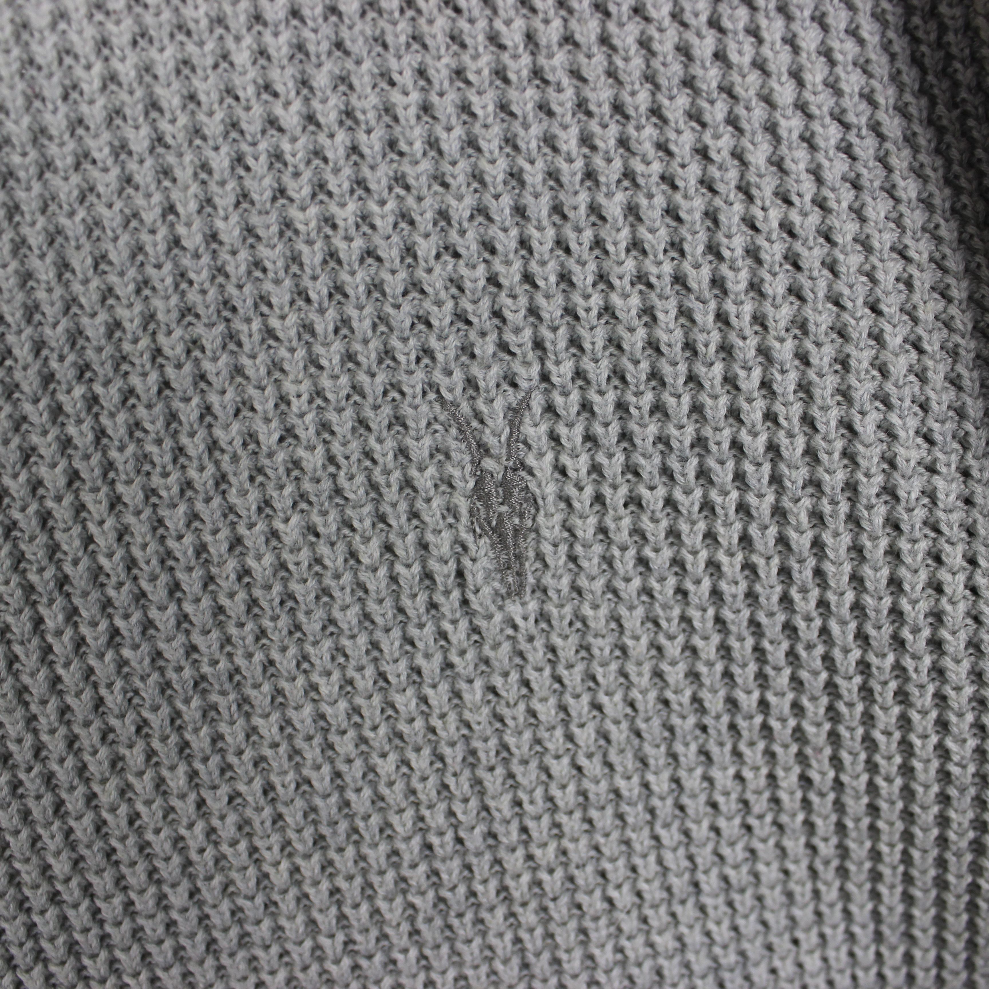 Allsaints Allsaints trias crew sweater men gray cotton M Size US M / EU 48-50 / 2 - 5 Thumbnail
