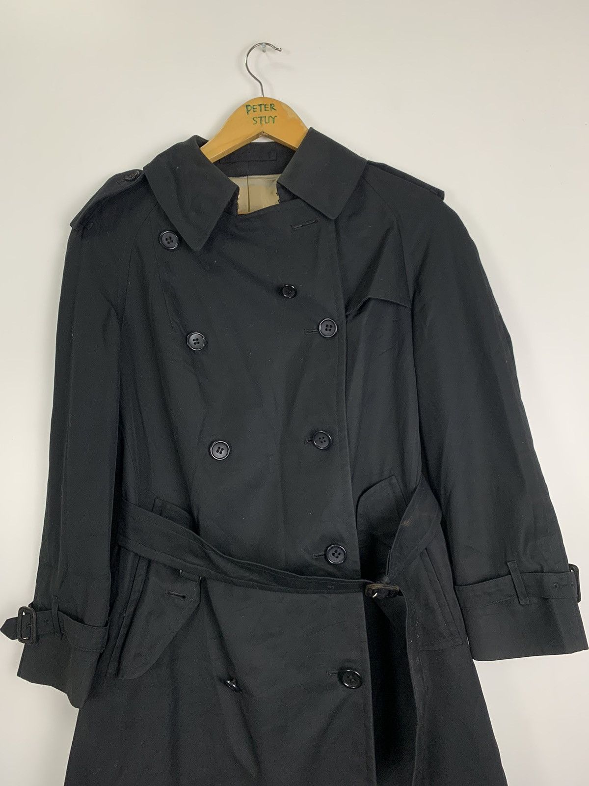 Burberry Vintage Burberrys Cotton Long Jacket-GK 344 Size US M / EU 48-50 / 2 - 2 Thumbnail