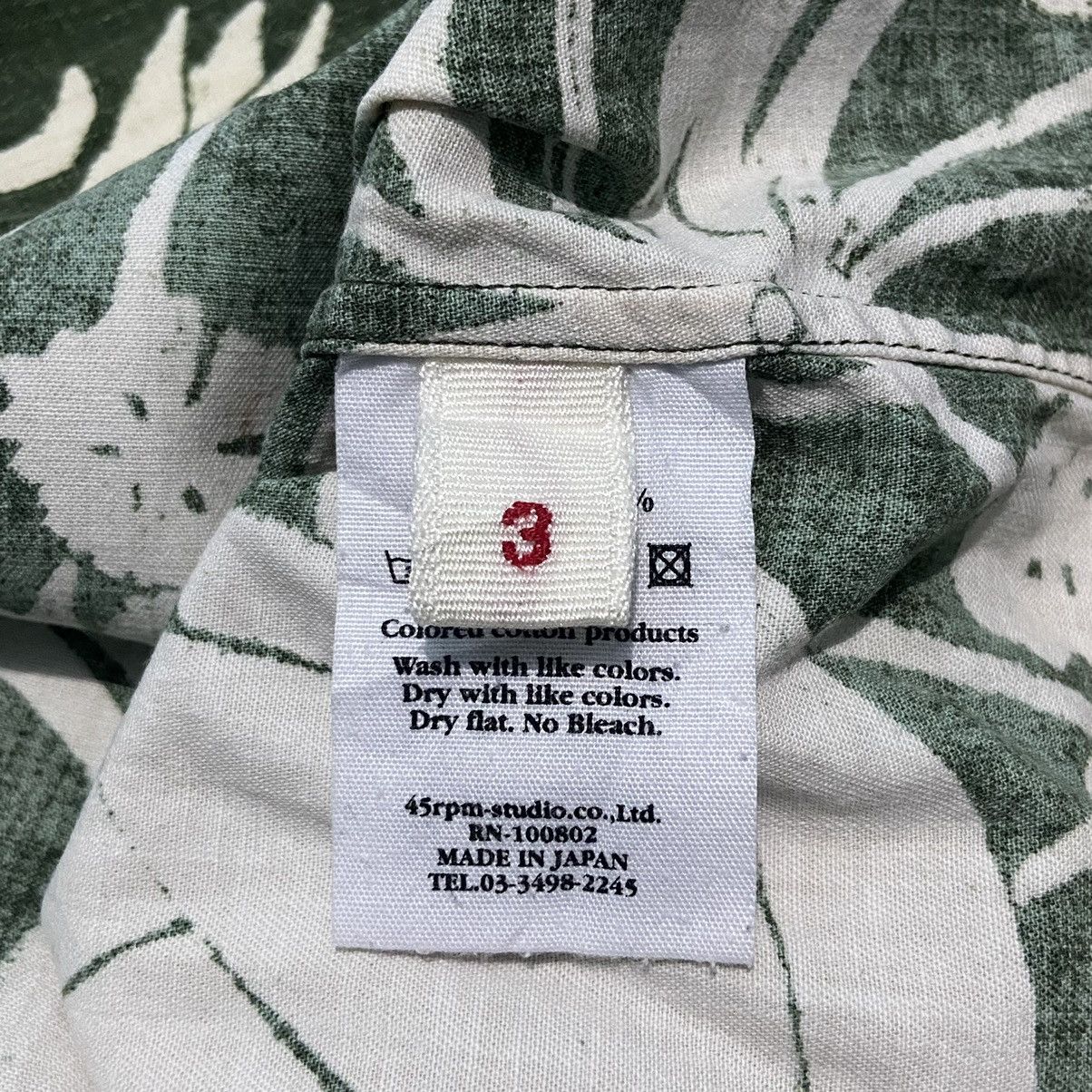 45rpm × Japanese Brand Vintage 45RPM Hawaiian Shirt Size US L / EU 52-54 / 3 - 5 Thumbnail