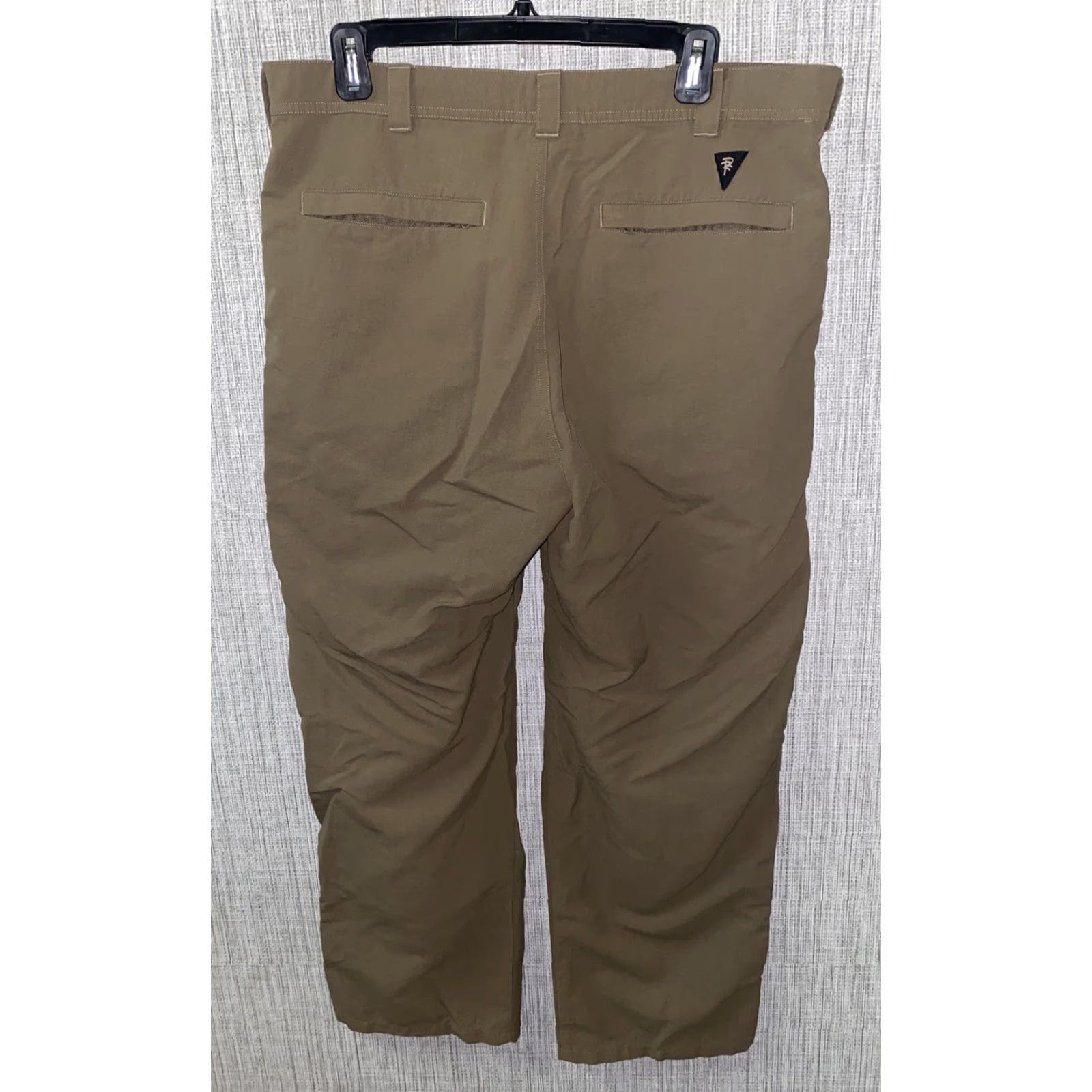 Rails Rail Riders Mens Brown Zip Fly Casual Pants Size 36 X 28 Pants Adult Regular Brown Casual Mens Rail Riders 90s? Size US 36 / EU 52 - 4 Thumbnail