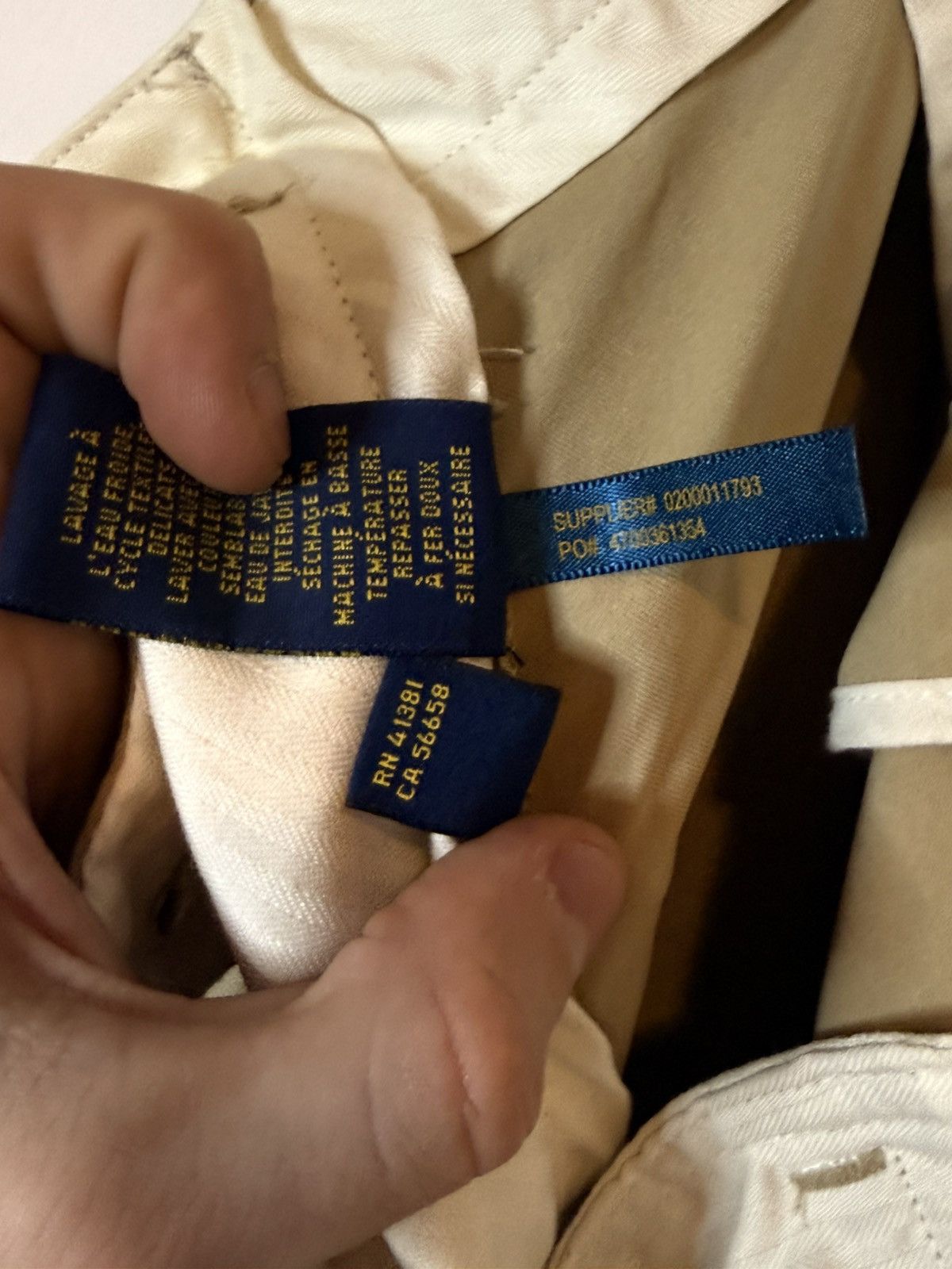 Polo Ralph Lauren Polo Ralph Lauren Slim Fit Chinos Size US 32 / EU 48 - 6 Thumbnail