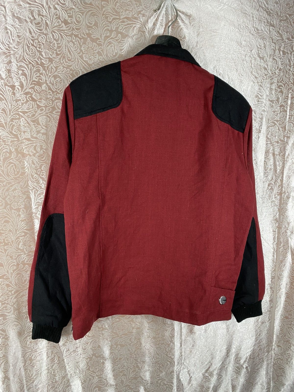 Fusalp Fusalp Vintage Ski Red Black Snap Button Utility Jacket Size US M / EU 48-50 / 2 - 10 Thumbnail