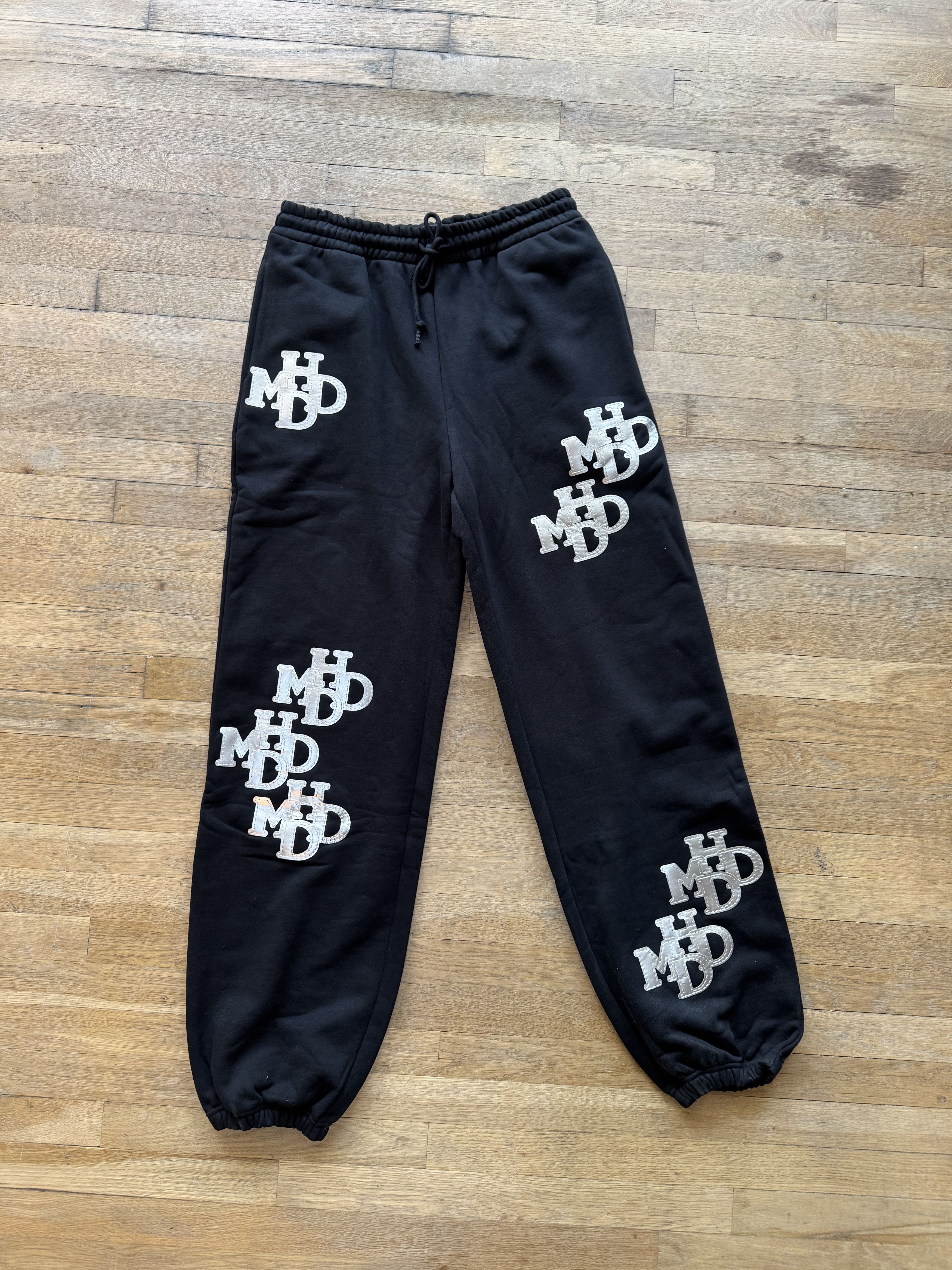 HMDD HMDD Patch Sweatpants Black Size US 32 / EU 48 - 1 Thumbnail
