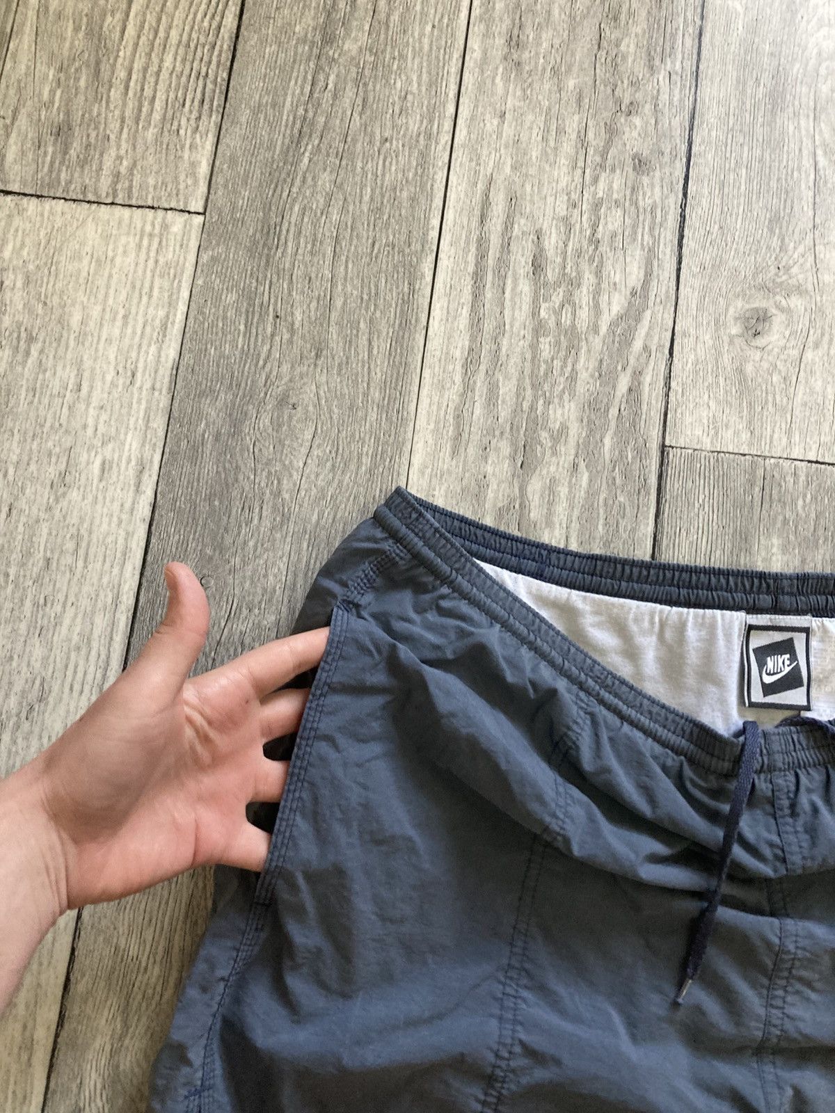 Nike × Vintage Vintage 90’s Nike shorts L y2k uk drill drip tech fleece acg Size US 34 / EU 50 - 5 Thumbnail